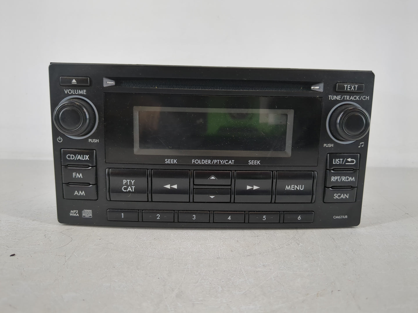 2012-2014 Subaru Impreza Radio AM FM Cd Player Receiver Replacement P/N:86201FJ620 Fits Fits 2012 2013 2014 OEM Used Auto Pa