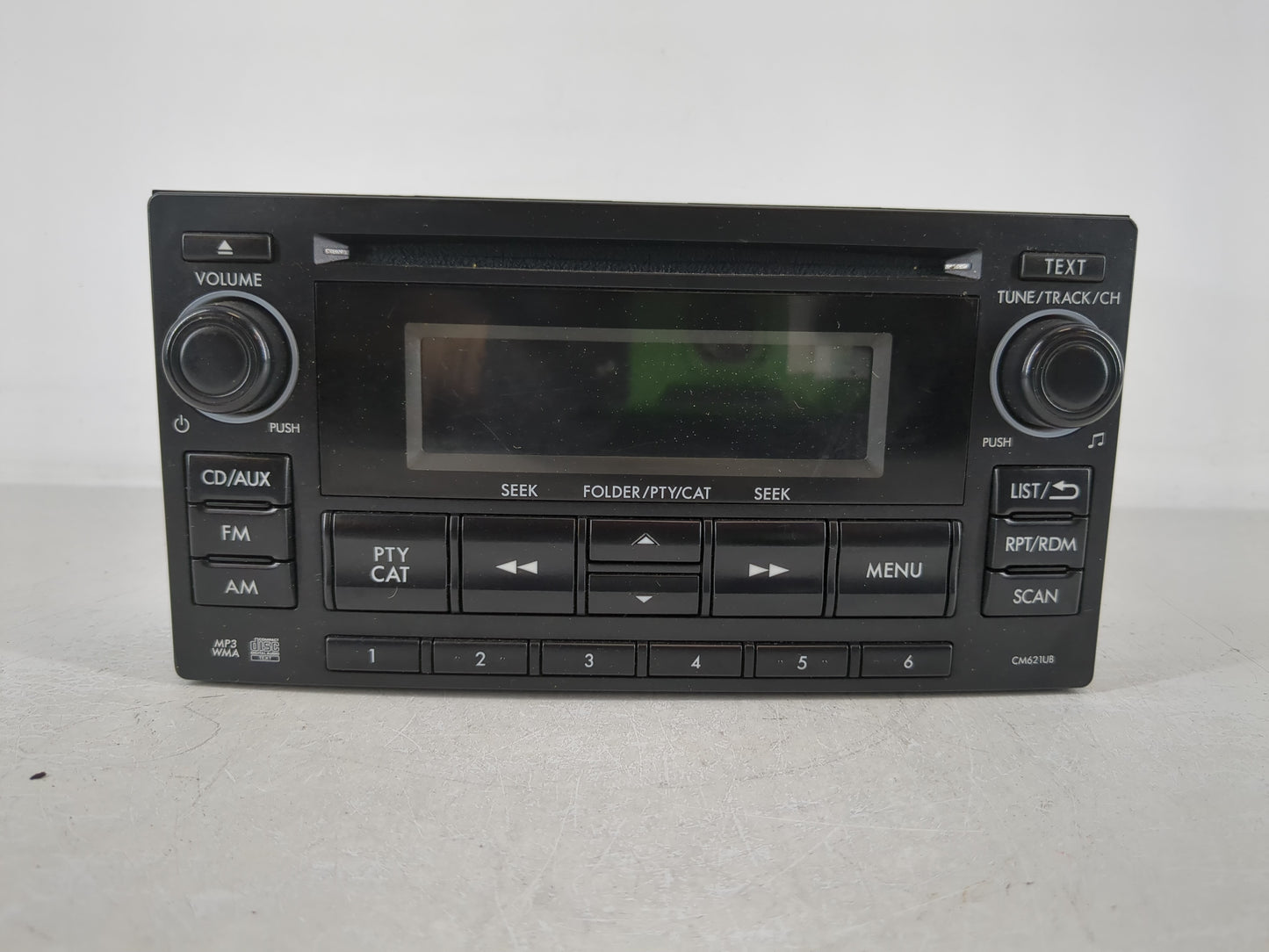 2012-2014 Subaru Impreza Radio AM FM Cd Player Receiver Replacement P/N:86201FJ620 Fits Fits 2012 2013 2014 OEM Used Auto Pa