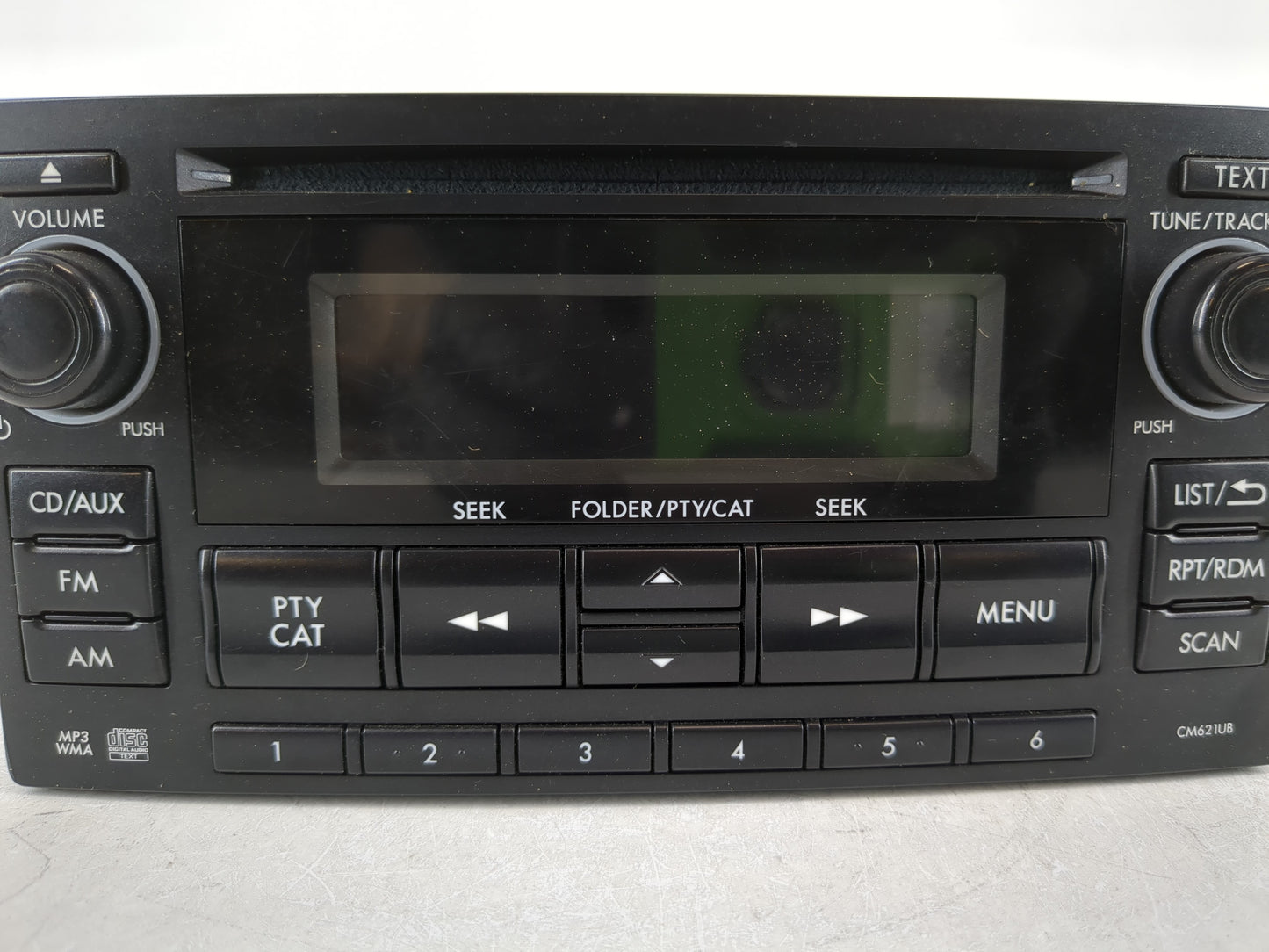 2012-2014 Subaru Impreza Radio AM FM Cd Player Receiver Replacement P/N:86201FJ620 Fits Fits 2012 2013 2014 OEM Used Auto Pa