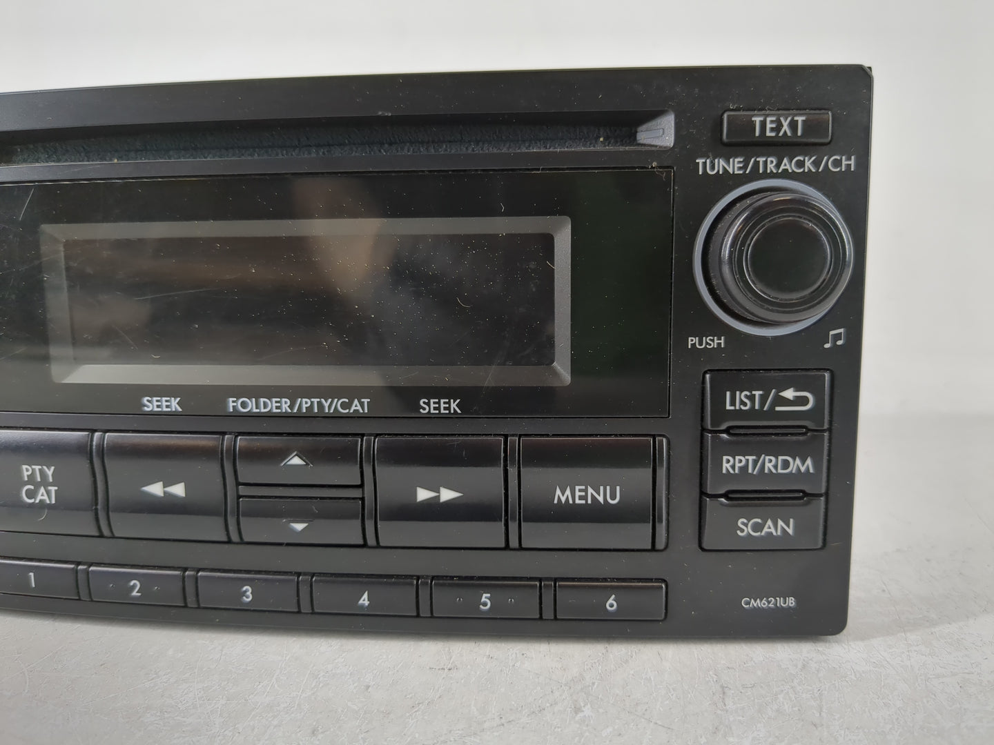 2012-2014 Subaru Impreza Radio AM FM Cd Player Receiver Replacement P/N:86201FJ620 Fits Fits 2012 2013 2014 OEM Used Auto Pa