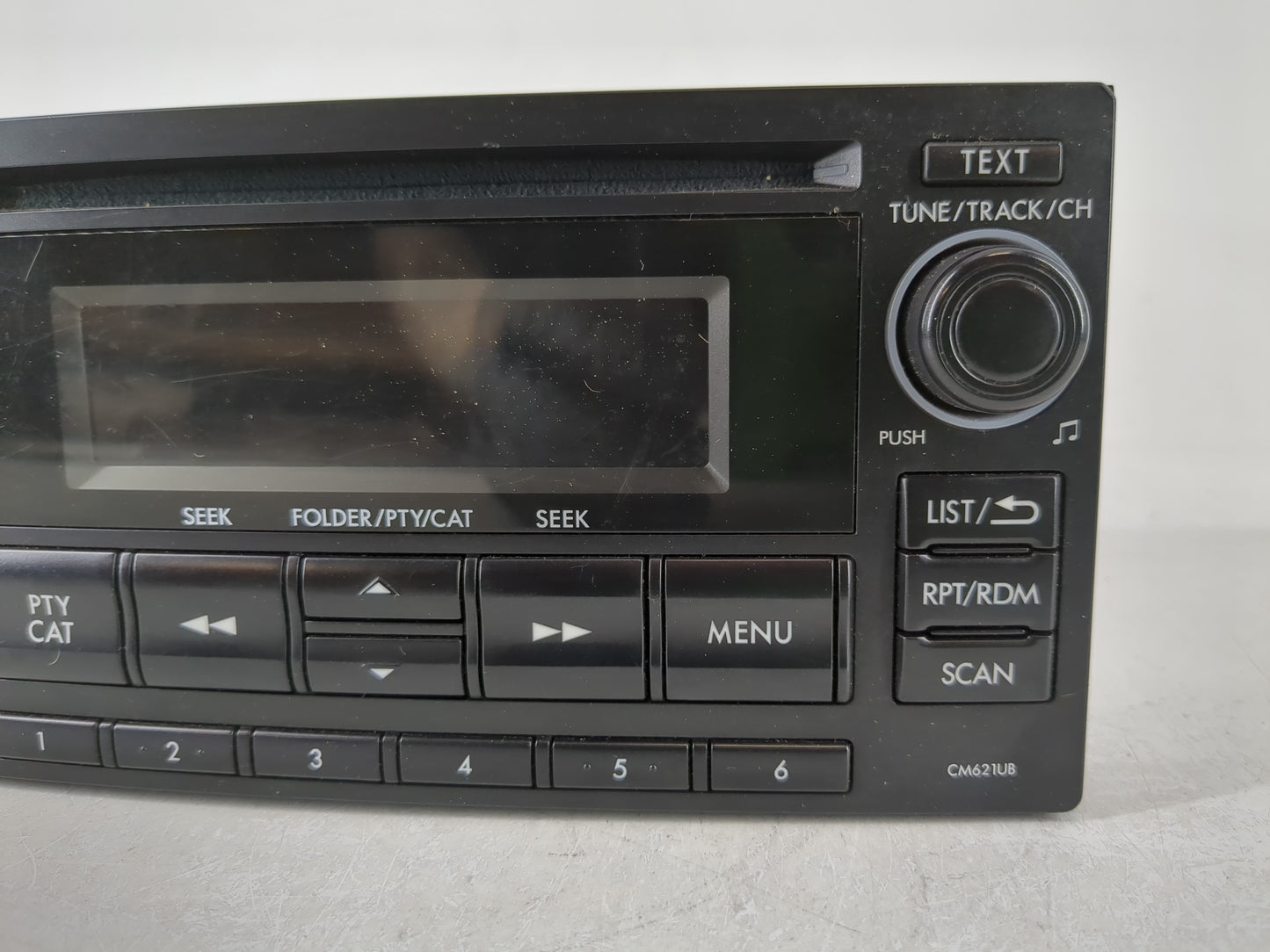 2012-2014 Subaru Impreza Radio AM FM Cd Player Receiver Replacement P/N:86201FJ620 Fits Fits 2012 2013 2014 OEM Used Auto Pa