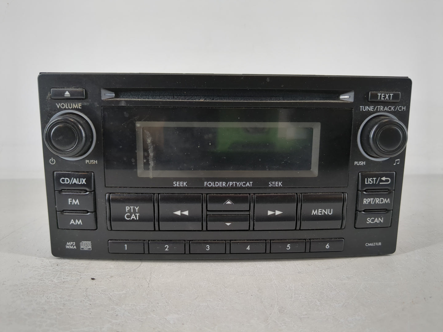 2012-2014 Subaru Impreza Radio AM FM Cd Player Receiver Replacement P/N:86201FJ620 Fits Fits 2012 2013 2014 OEM Used Auto Pa