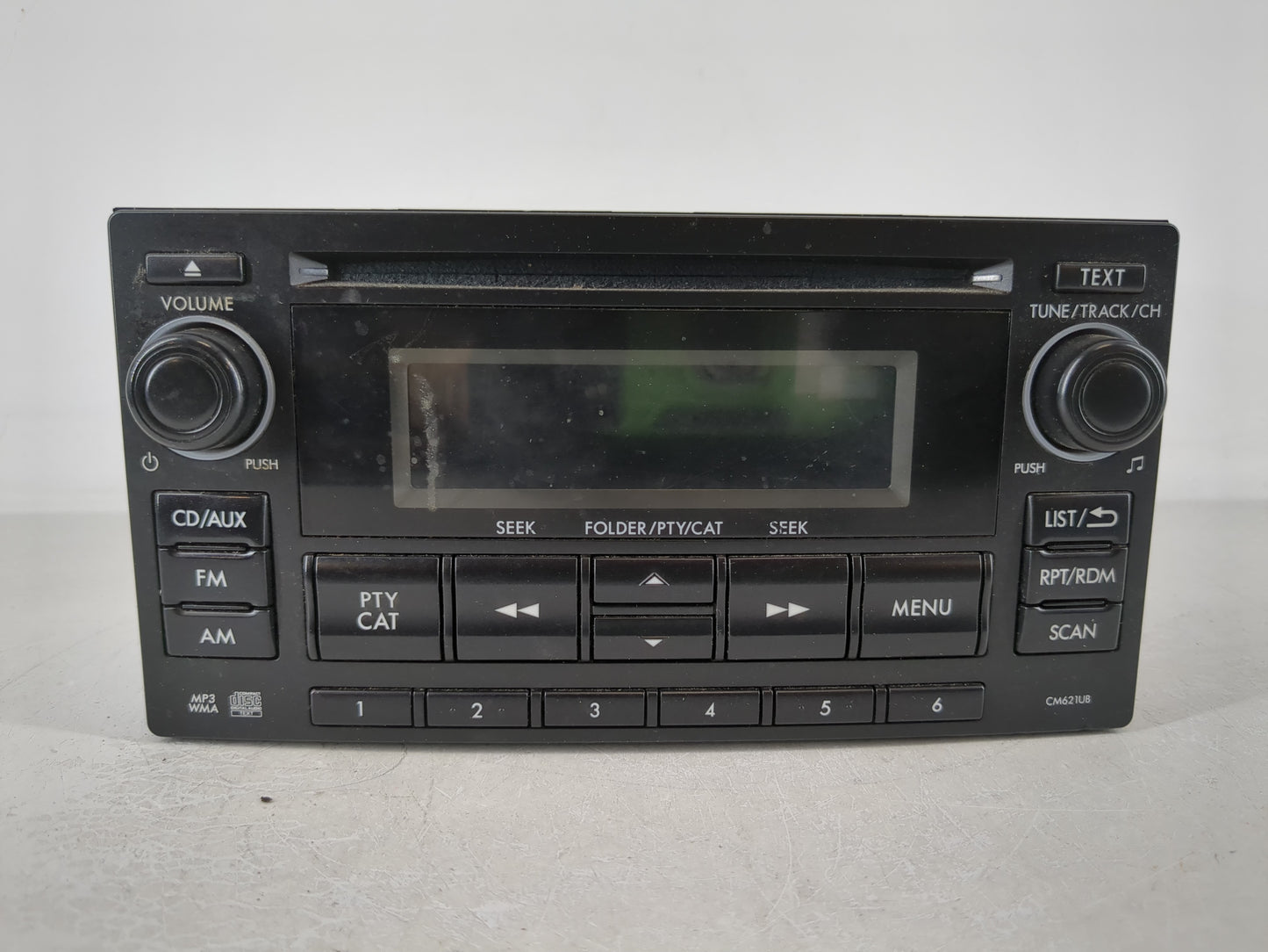 2012-2014 Subaru Impreza Radio AM FM Cd Player Receiver Replacement P/N:86201FJ620 Fits Fits 2012 2013 2014 OEM Used Auto Pa