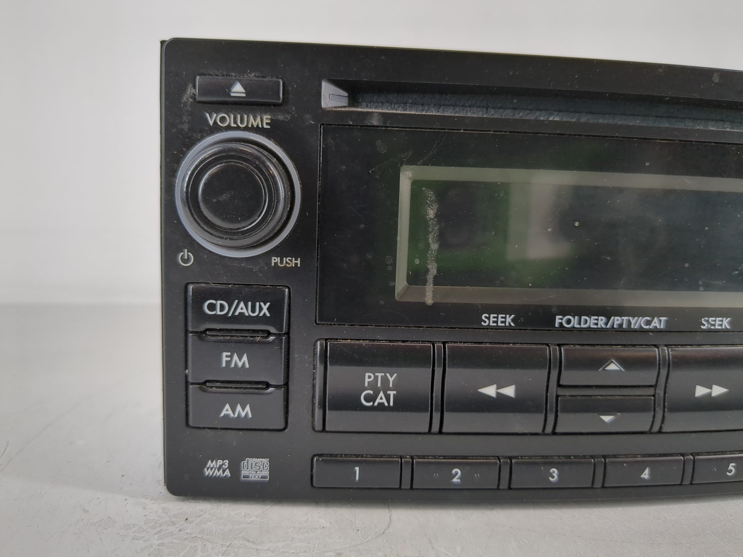 2012-2014 Subaru Impreza Radio AM FM Cd Player Receiver Replacement P/N:86201FJ620 Fits Fits 2012 2013 2014 OEM Used Auto Pa