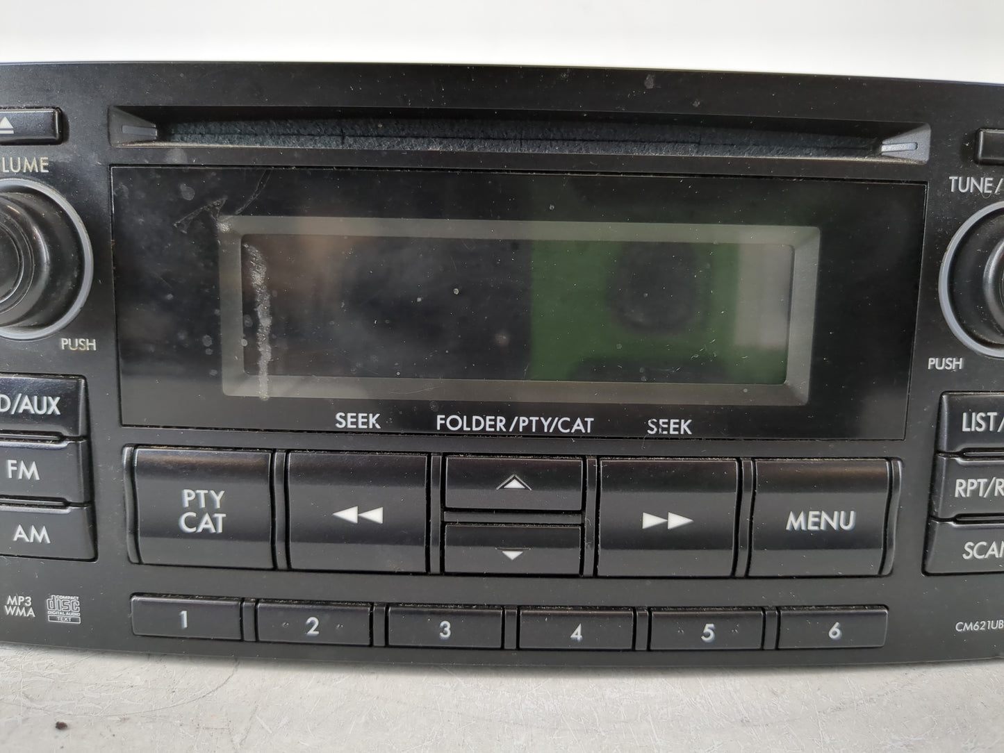 2012-2014 Subaru Impreza Radio AM FM Cd Player Receiver Replacement P/N:86201FJ620 Fits Fits 2012 2013 2014 OEM Used Auto Pa