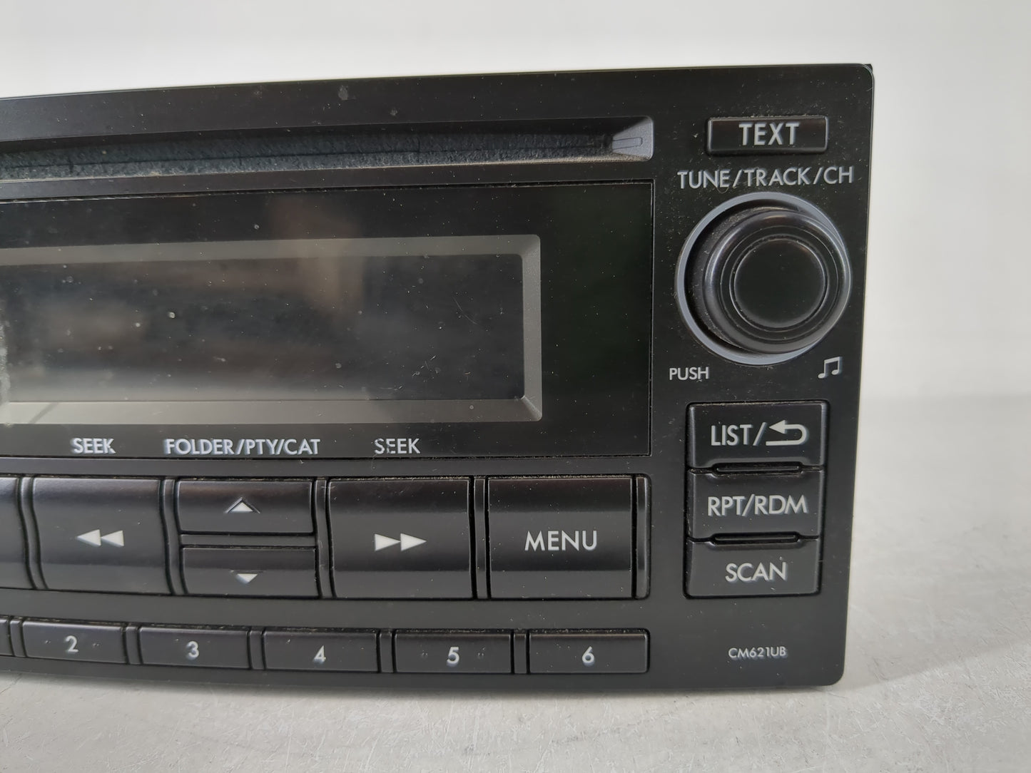 2012-2014 Subaru Impreza Radio AM FM Cd Player Receiver Replacement P/N:86201FJ620 Fits Fits 2012 2013 2014 OEM Used Auto Pa