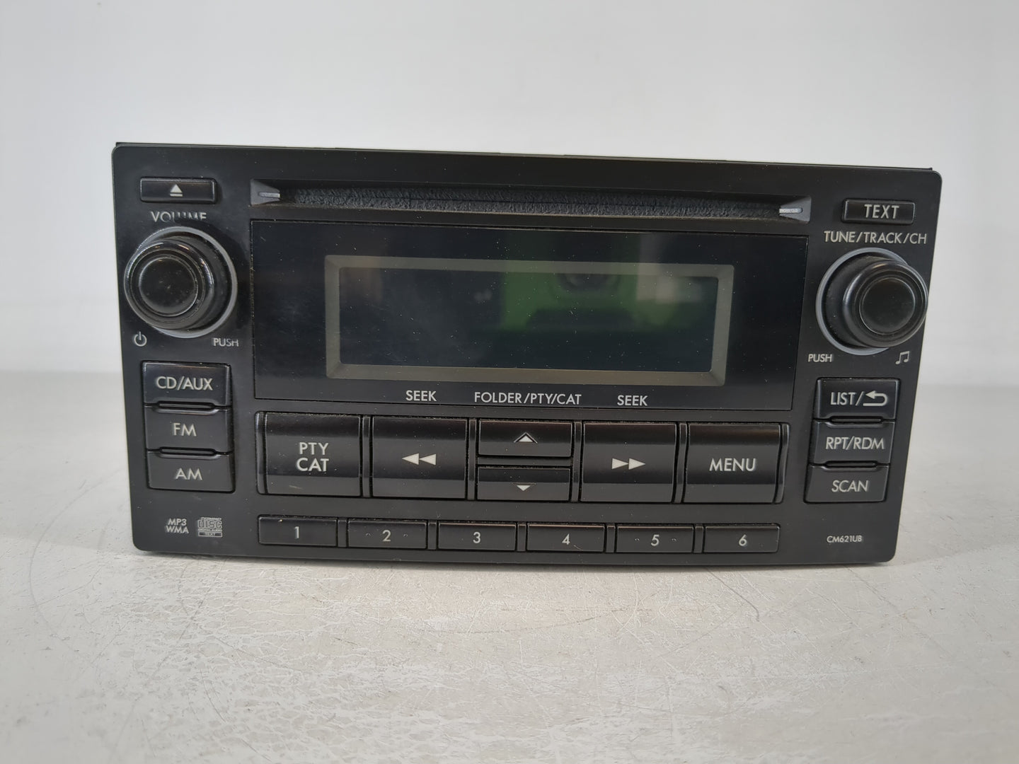 2012-2014 Subaru Impreza Radio AM FM Cd Player Receiver Replacement P/N:86201FJ620 Fits Fits 2012 2013 2014 OEM Used Auto Pa