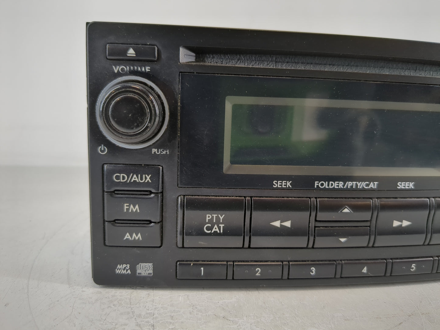 2012-2014 Subaru Impreza Radio AM FM Cd Player Receiver Replacement P/N:86201FJ620 Fits Fits 2012 2013 2014 OEM Used Auto Pa