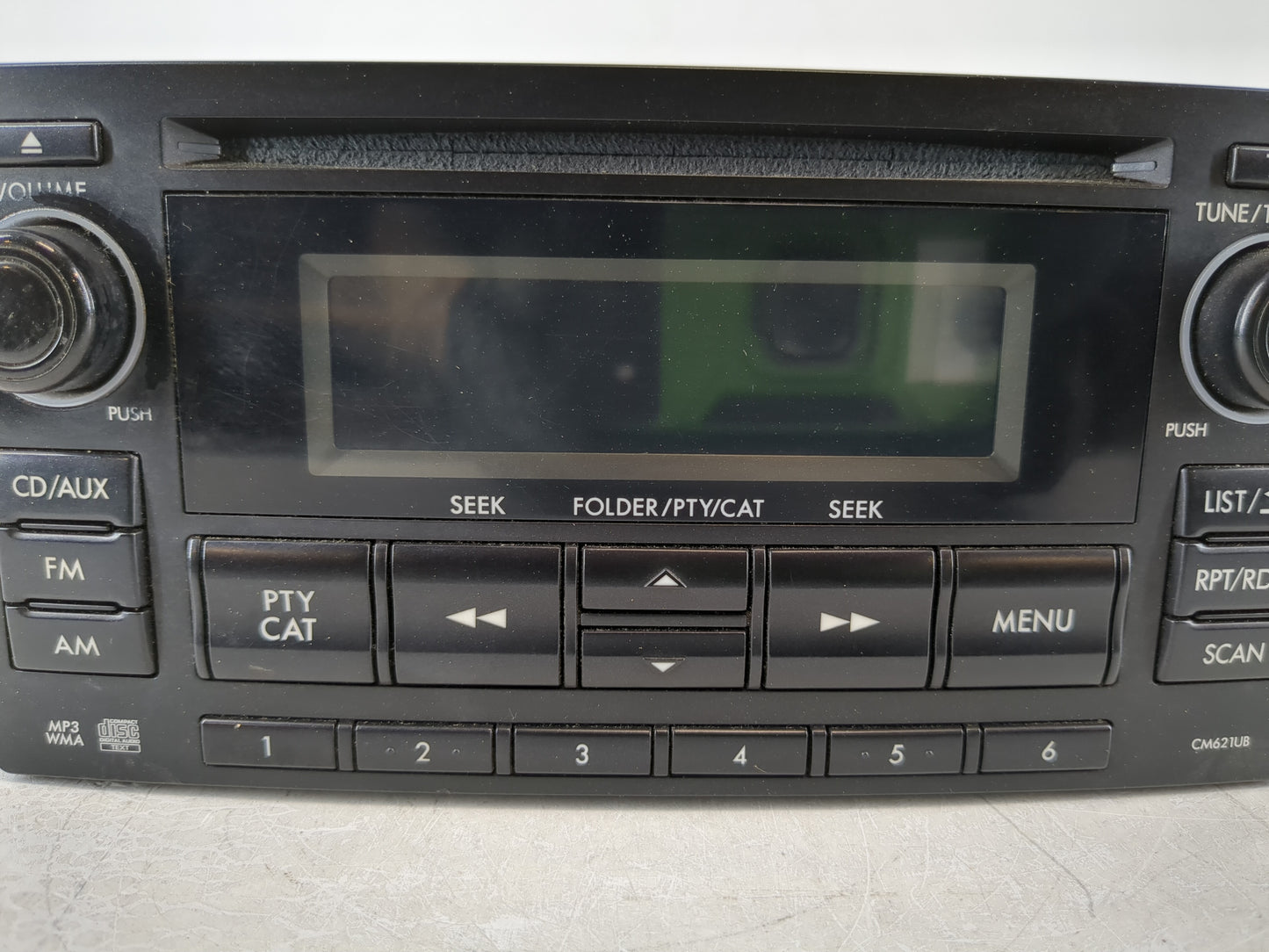 2012-2014 Subaru Impreza Radio AM FM Cd Player Receiver Replacement P/N:86201FJ620 Fits Fits 2012 2013 2014 OEM Used Auto Pa