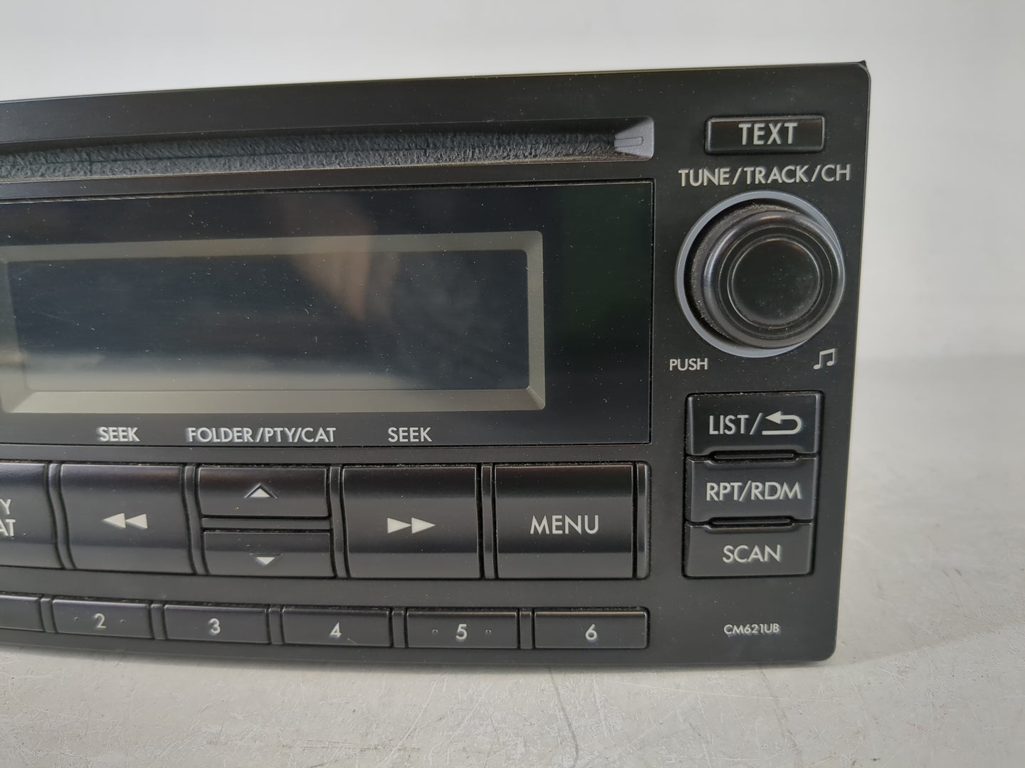 2012-2014 Subaru Impreza Radio AM FM Cd Player Receiver Replacement P/N:86201FJ620 Fits Fits 2012 2013 2014 OEM Used Auto Pa