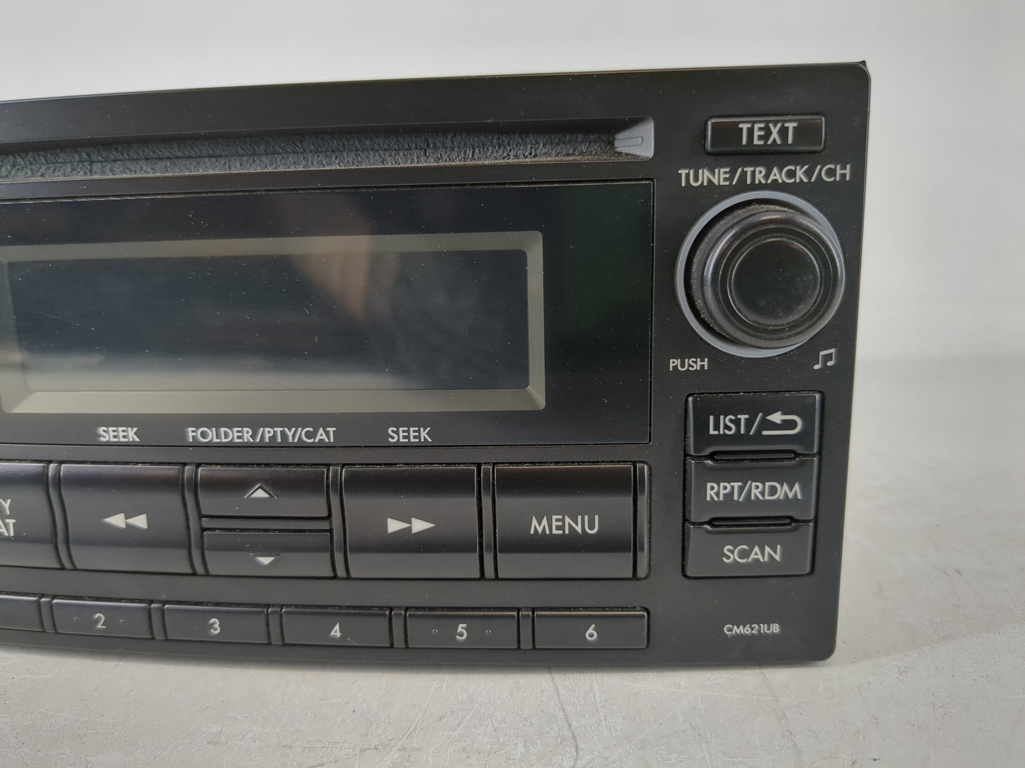 2012-2014 Subaru Impreza Radio AM FM Cd Player Receiver Replacement P/N:86201FJ620 Fits Fits 2012 2013 2014 OEM Used Auto Pa