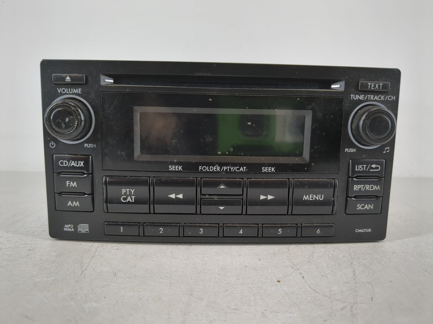 2012-2014 Subaru Impreza Radio AM FM Cd Player Receiver Replacement P/N:86201FJ620 Fits Fits 2012 2013 2014 OEM Used Auto Pa