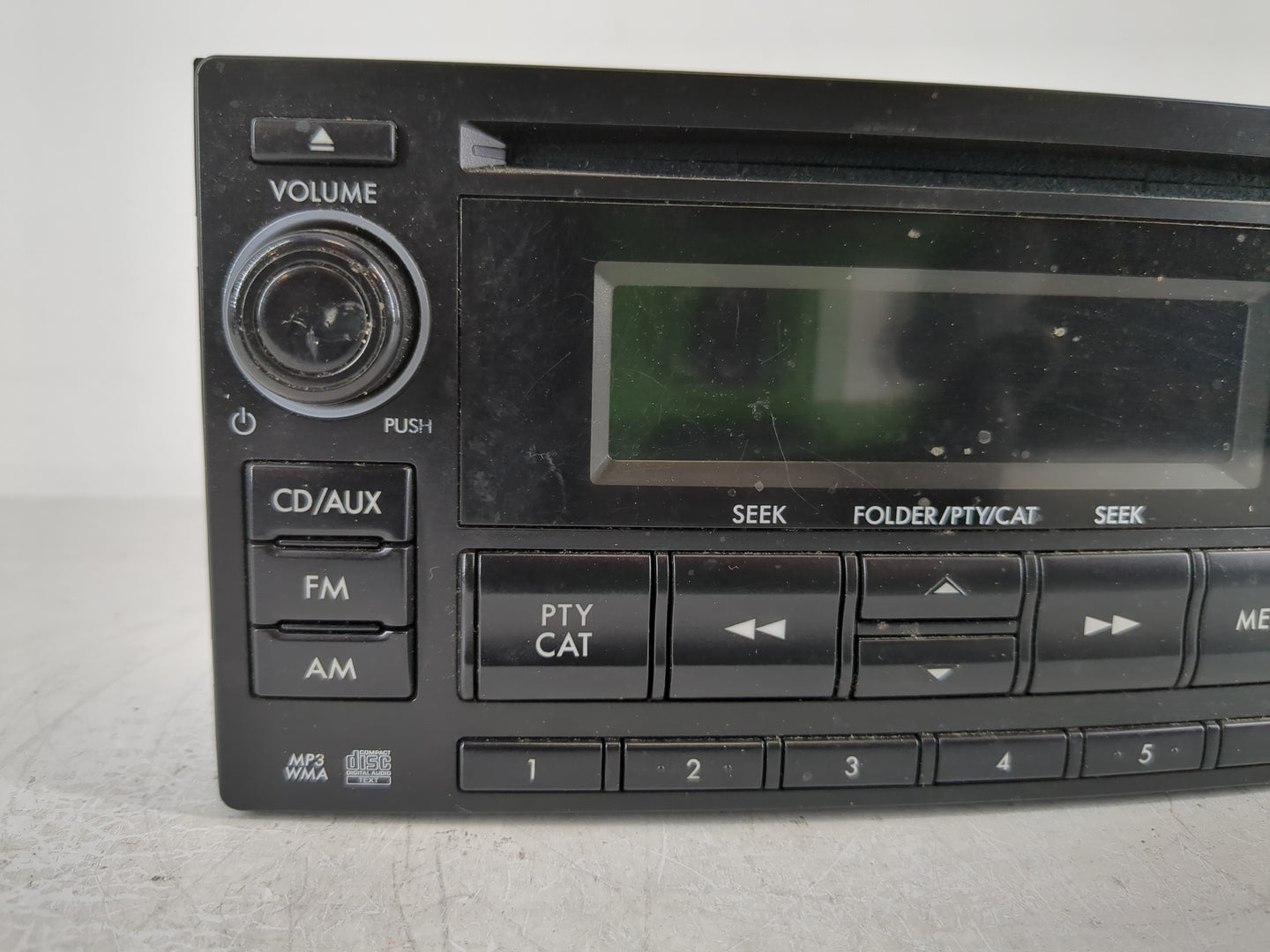 2012-2014 Subaru Impreza Radio AM FM Cd Player Receiver Replacement P/N:86201FJ620 Fits Fits 2012 2013 2014 OEM Used Auto Pa