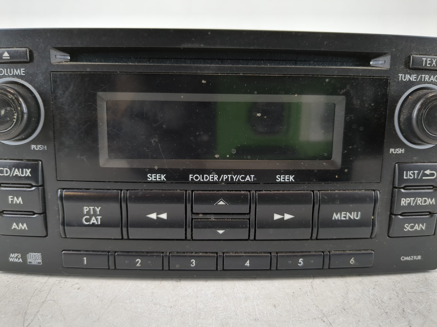 2012-2014 Subaru Impreza Radio AM FM Cd Player Receiver Replacement P/N:86201FJ620 Fits Fits 2012 2013 2014 OEM Used Auto Pa