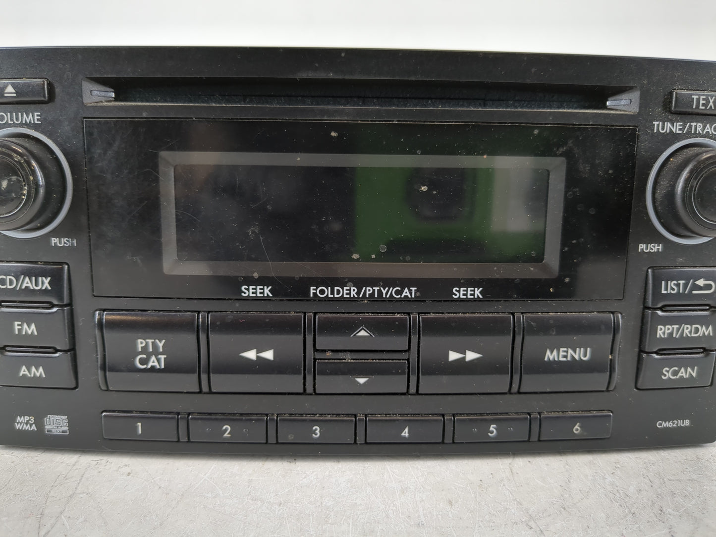 2012-2014 Subaru Impreza Radio AM FM Cd Player Receiver Replacement P/N:86201FJ620 Fits Fits 2012 2013 2014 OEM Used Auto Pa