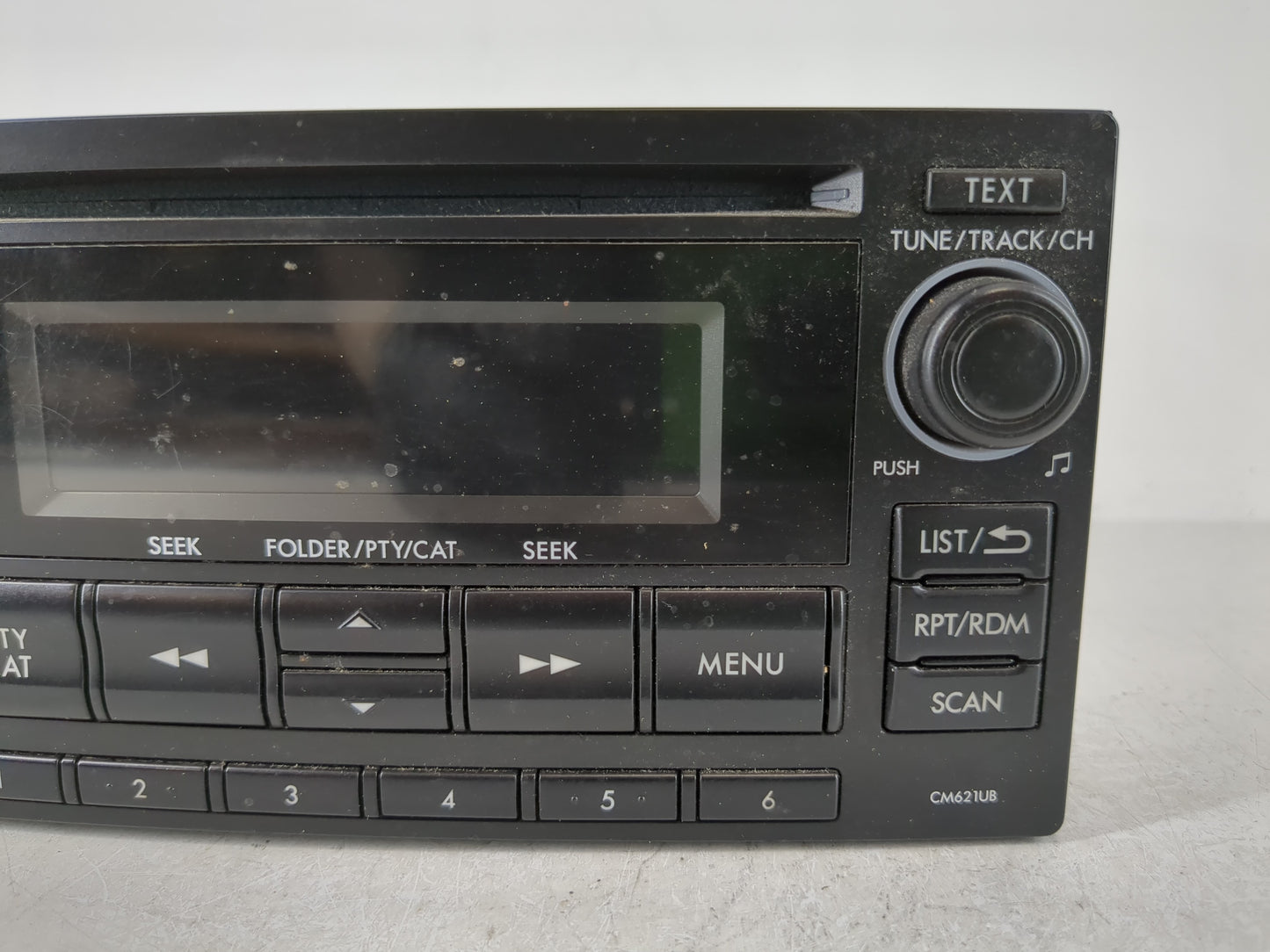 2012-2014 Subaru Impreza Radio AM FM Cd Player Receiver Replacement P/N:86201FJ620 Fits Fits 2012 2013 2014 OEM Used Auto Pa