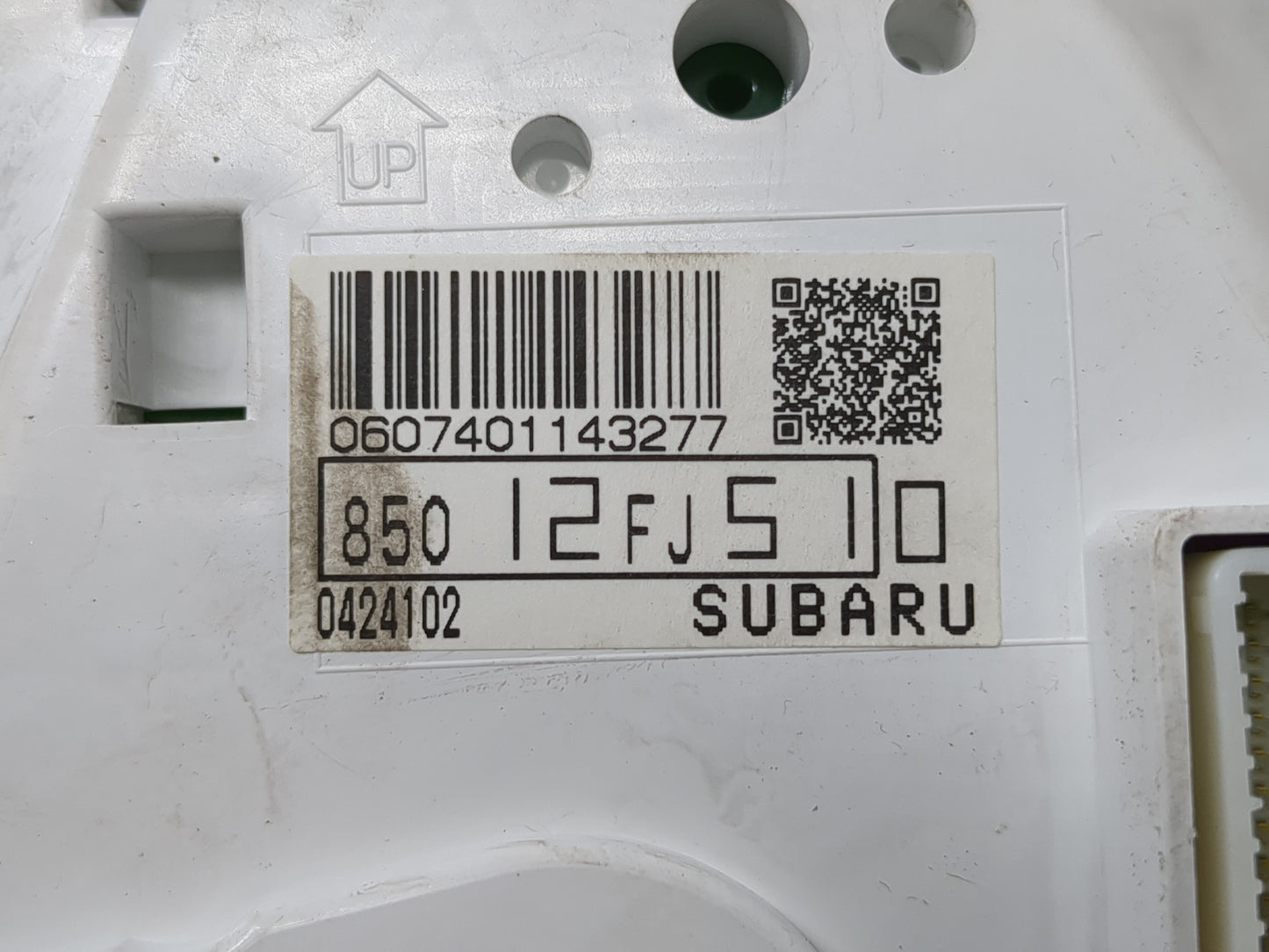 2014 Subaru Impreza Instrument Cluster Speedometer Gauges P/N:85012FJ510 Fits OEM Used Auto Parts - Oemusedautoparts1.com