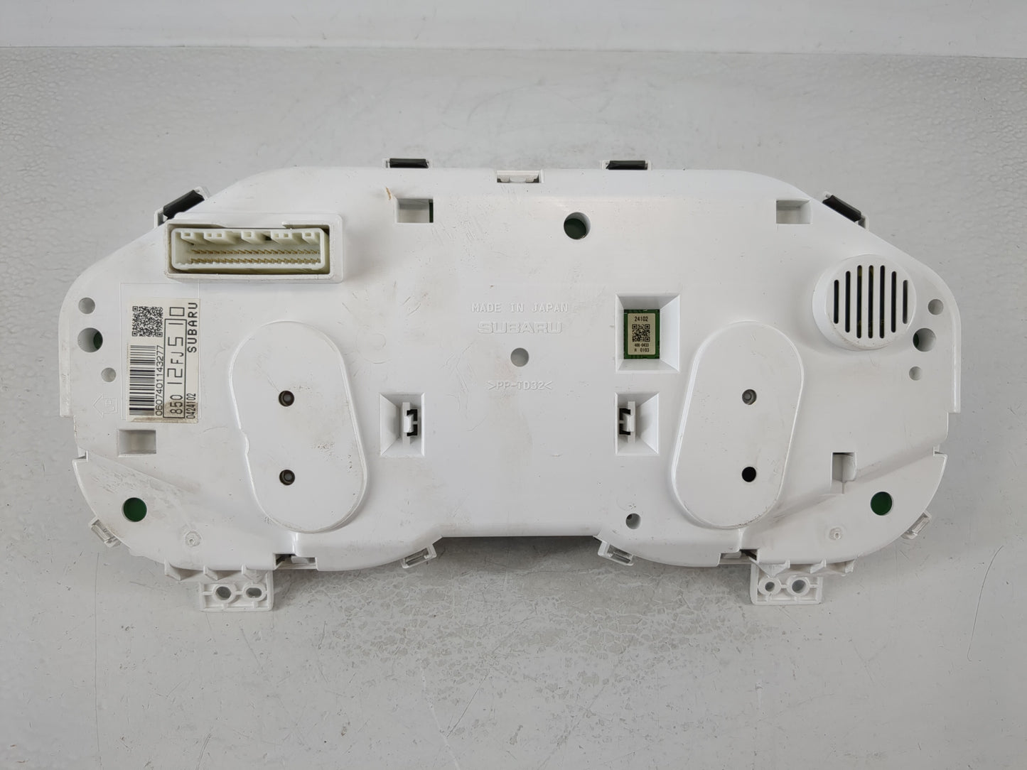 2014 Subaru Impreza Instrument Cluster Speedometer Gauges P/N:85012FJ510 Fits OEM Used Auto Parts - Oemusedautoparts1.com