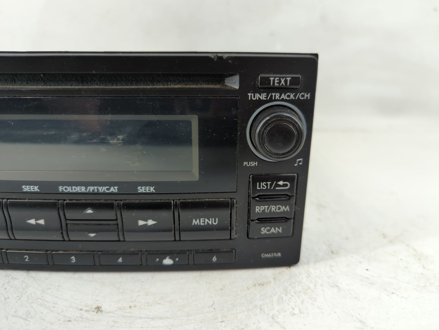2012-2014 Subaru Impreza Radio AM FM Cd Player Receiver Replacement P/N:86201FL620 Fits Fits 2012 2013 2014 OEM Used Auto Pa