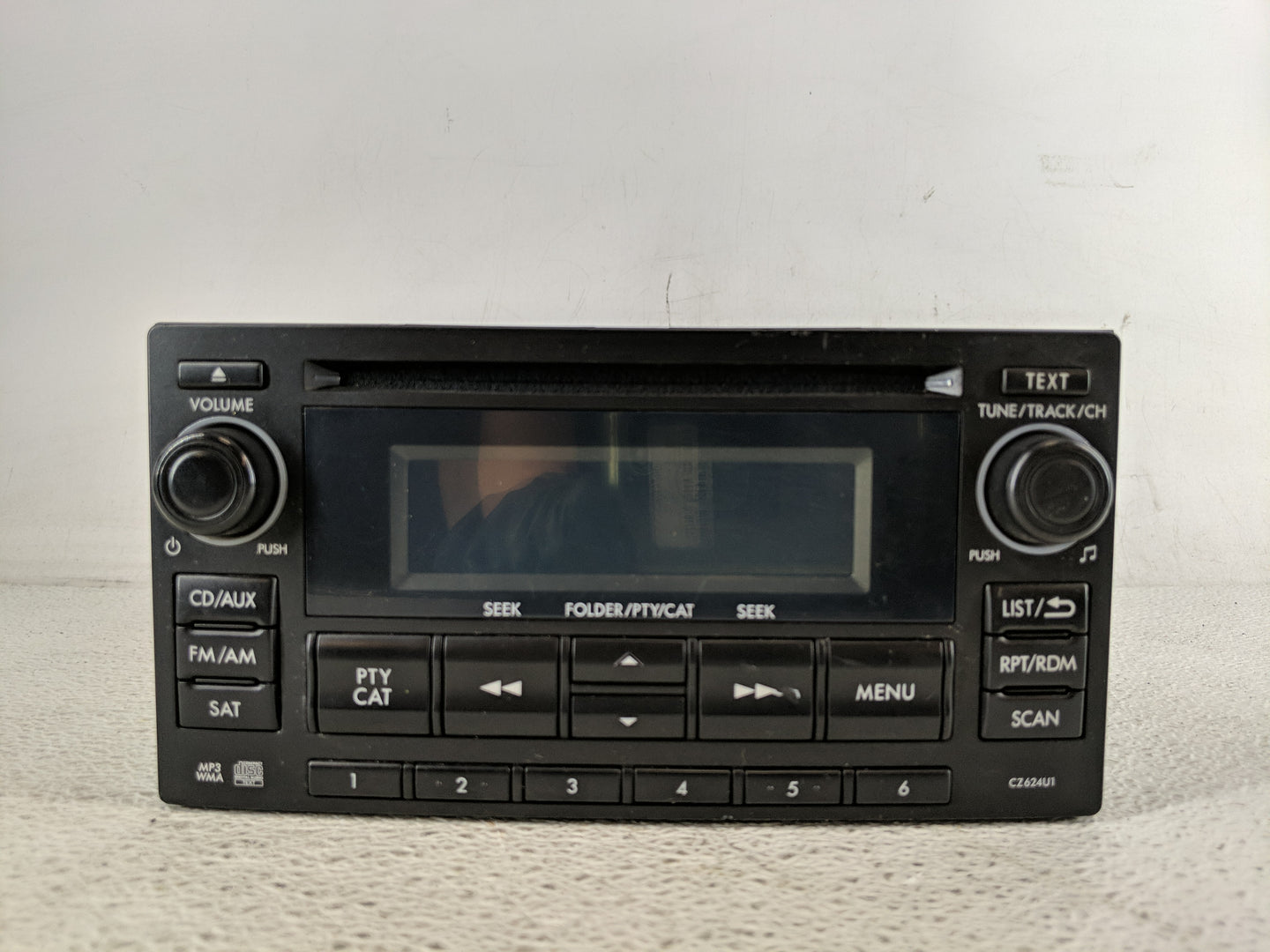 2011-2014 Subaru Impreza Radio AM FM Cd Player Receiver Replacement P/N:86201FG620 Fits Fits 2011 2012 2013 2014 OEM Used Au