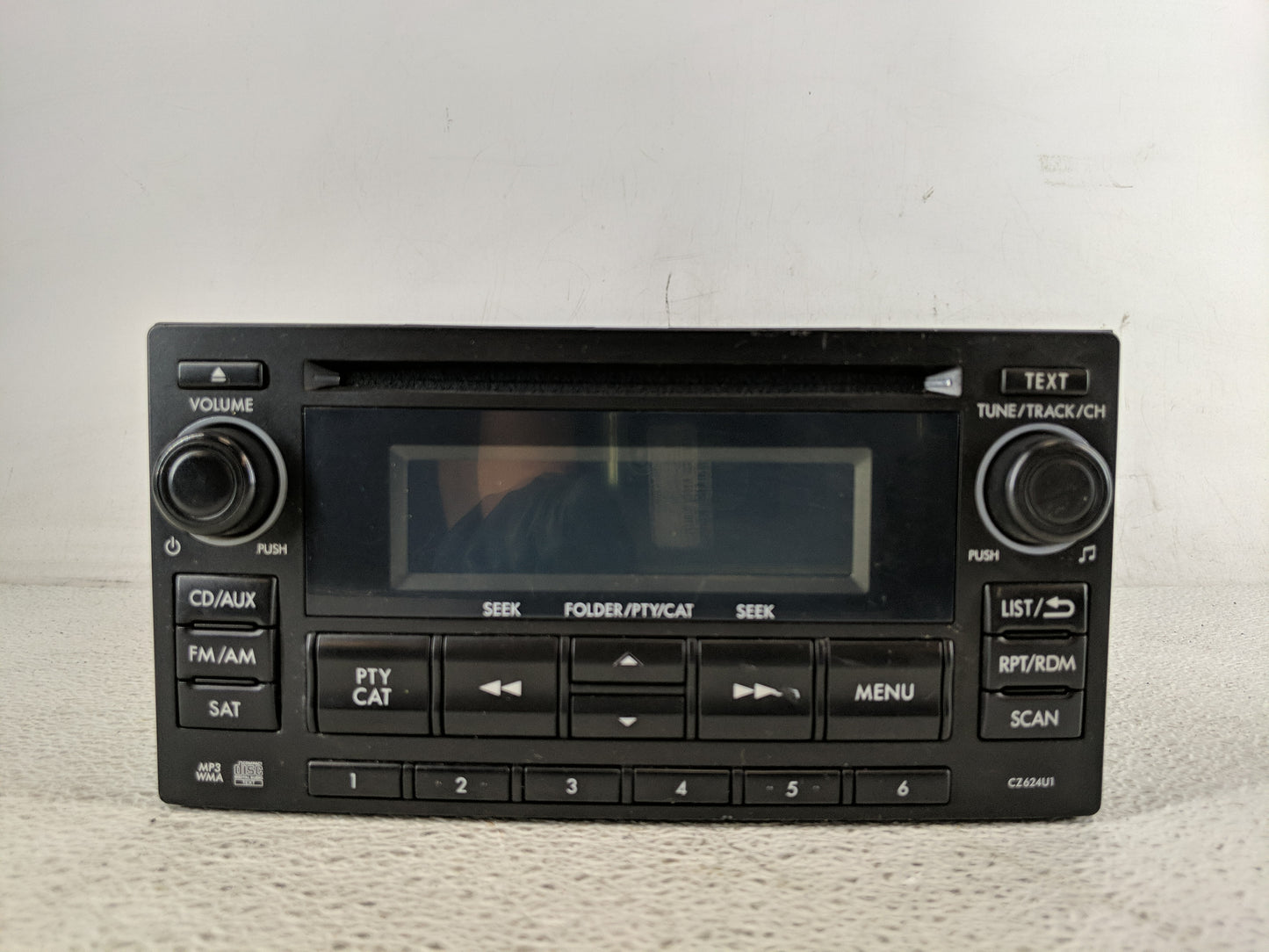 2011-2014 Subaru Impreza Radio AM FM Cd Player Receiver Replacement P/N:86201FG620 Fits Fits 2011 2012 2013 2014 OEM Used Au