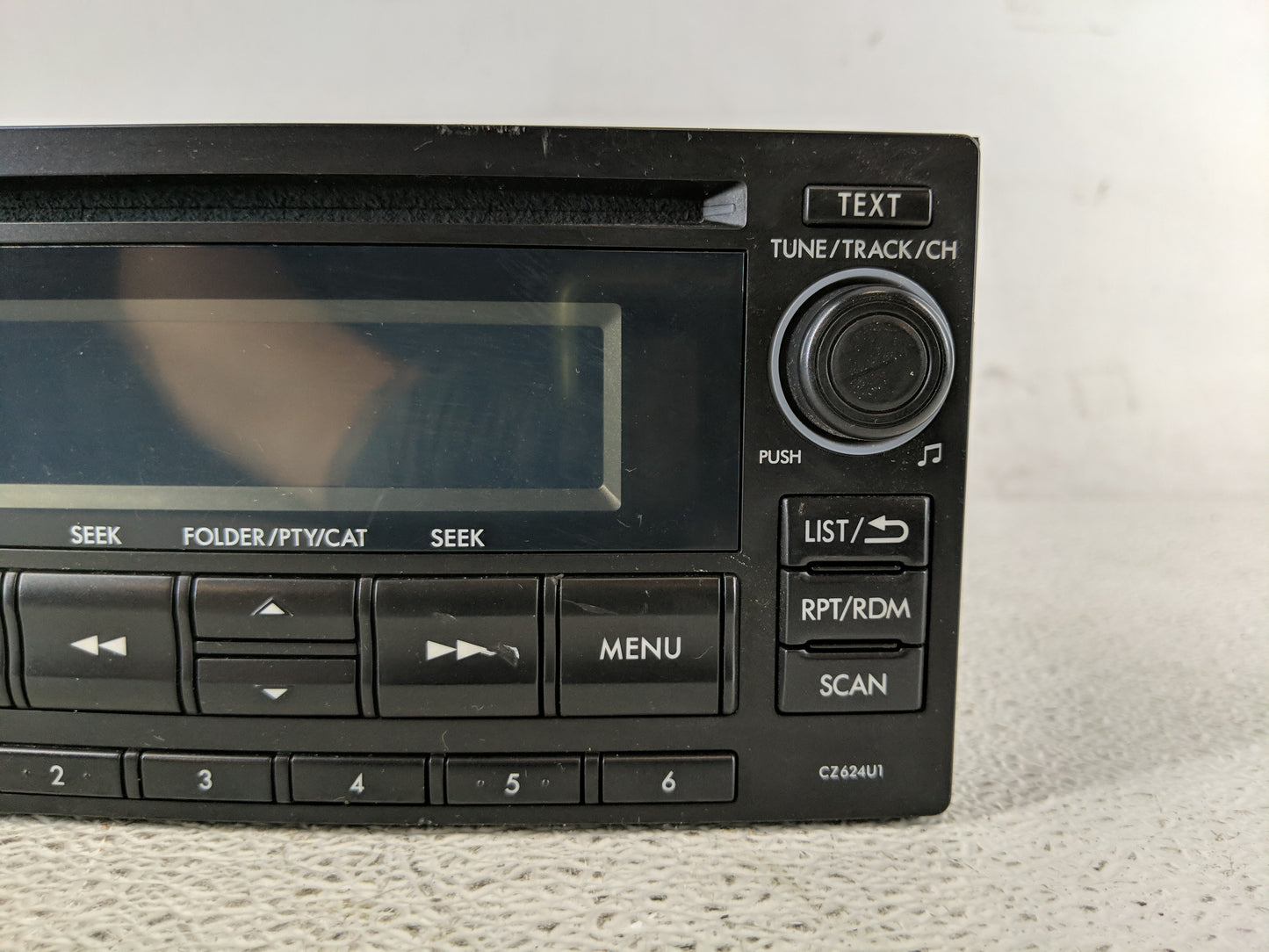 2011-2014 Subaru Impreza Radio AM FM Cd Player Receiver Replacement P/N:86201FG620 Fits Fits 2011 2012 2013 2014 OEM Used Au