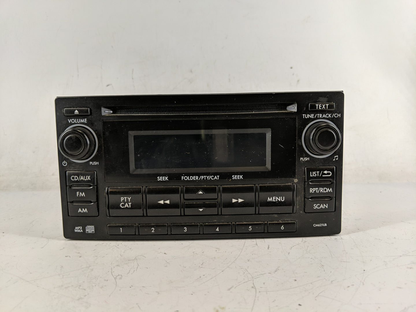 2012-2014 Subaru Impreza Radio AM FM Cd Player Receiver Replacement P/N:86201FJ620 Fits Fits 2012 2013 2014 OEM Used Auto Pa