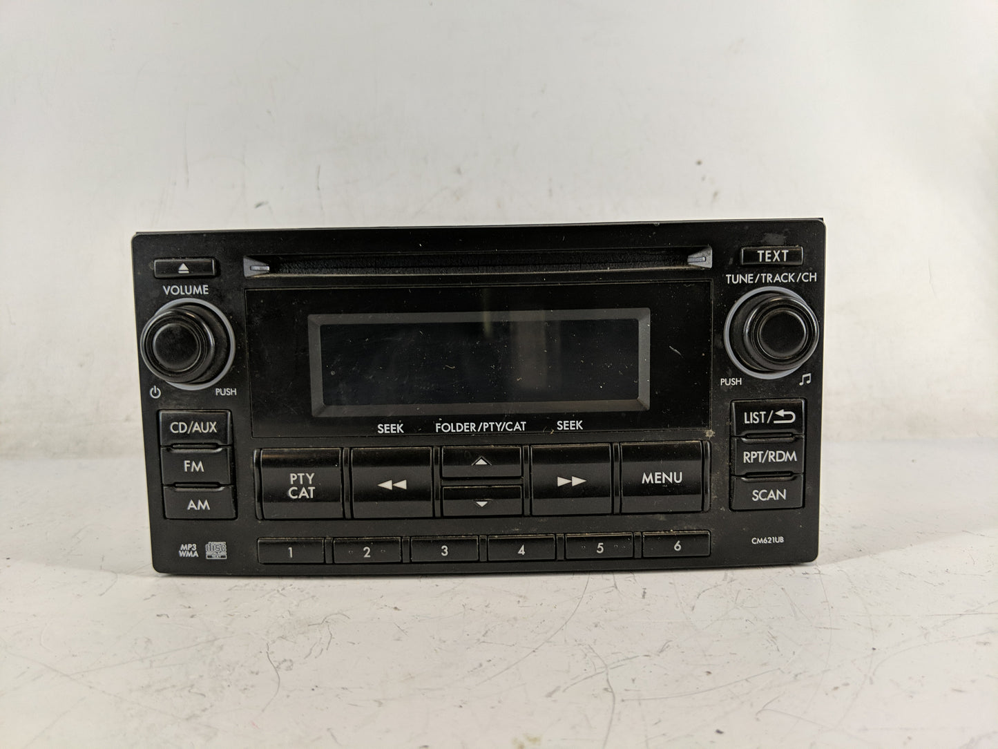 2012-2014 Subaru Impreza Radio AM FM Cd Player Receiver Replacement P/N:86201FJ620 Fits Fits 2012 2013 2014 OEM Used Auto Pa