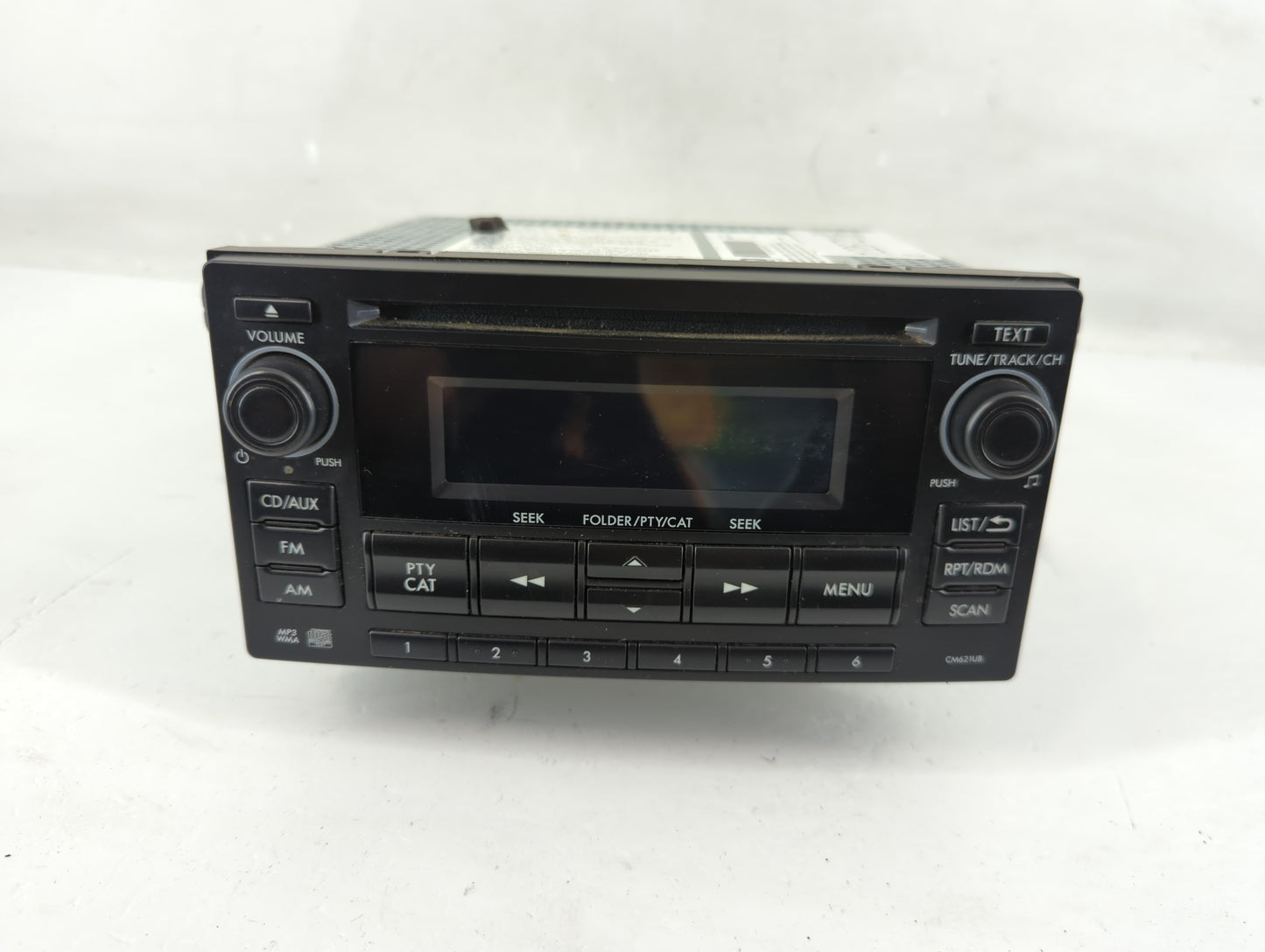 2012-2014 Subaru Impreza Radio AM FM Cd Player Receiver Replacement P/N:86201FJ620 Fits Fits 2012 2013 2014 OEM Used Auto Pa
