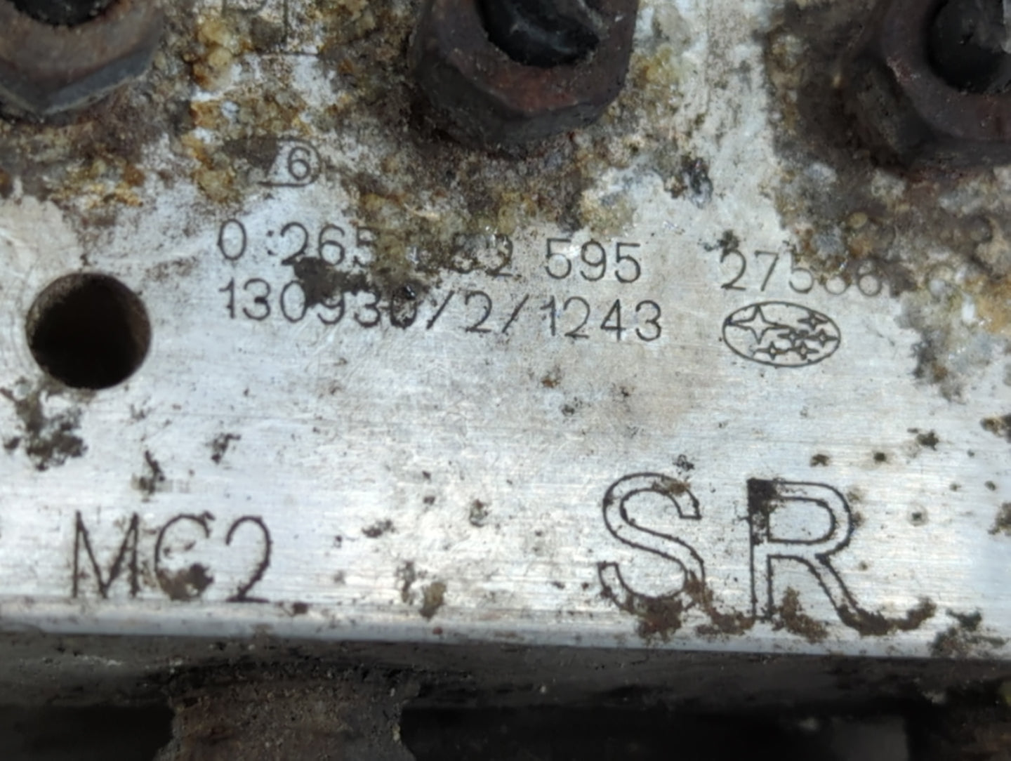 2014 Subaru Impreza ABS Pump Control Module Replacement Fits OEM Used Auto Parts - Oemusedautoparts1.com