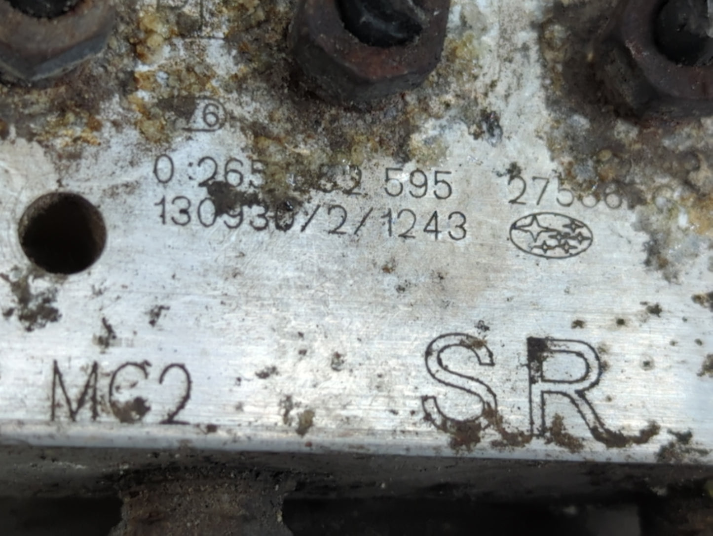 2014 Subaru Impreza ABS Pump Control Module Replacement Fits OEM Used Auto Parts - Oemusedautoparts1.com