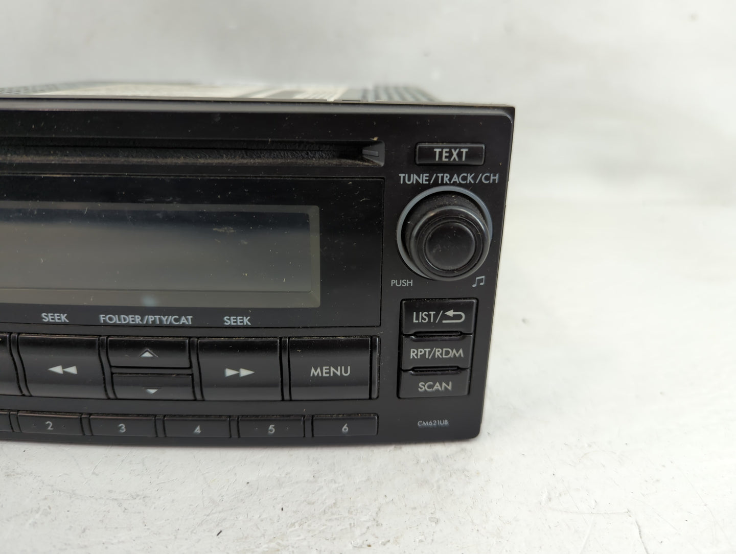 2012-2014 Subaru Impreza Radio AM FM Cd Player Receiver Replacement P/N:86201FJ620 Fits Fits 2012 2013 2014 OEM Used Auto Pa