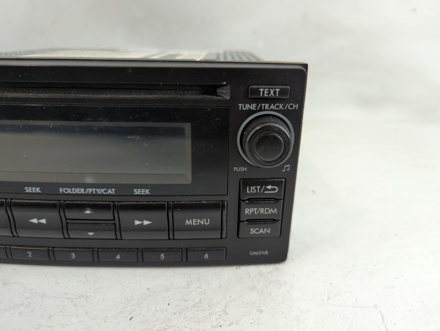 2012-2014 Subaru Impreza Radio AM FM Cd Player Receiver Replacement P/N:86201FJ620 Fits Fits 2012 2013 2014 OEM Used Auto Pa