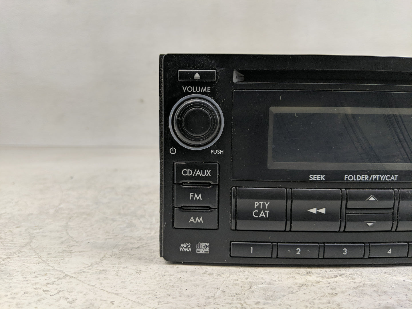 2012-2014 Subaru Impreza Radio AM FM Cd Player Receiver Replacement P/N:86201FJ620 Fits Fits 2012 2013 2014 OEM Used Auto Pa