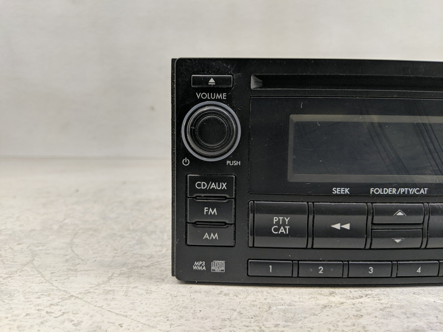 2012-2014 Subaru Impreza Radio AM FM Cd Player Receiver Replacement P/N:86201FJ620 Fits Fits 2012 2013 2014 OEM Used Auto Pa
