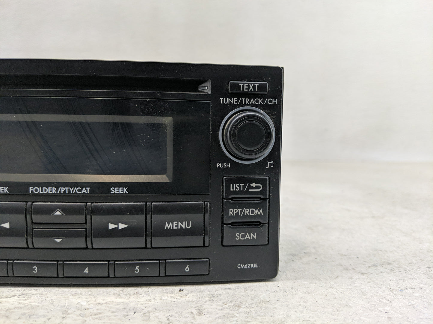 2012-2014 Subaru Impreza Radio AM FM Cd Player Receiver Replacement P/N:86201FJ620 Fits Fits 2012 2013 2014 OEM Used Auto Pa