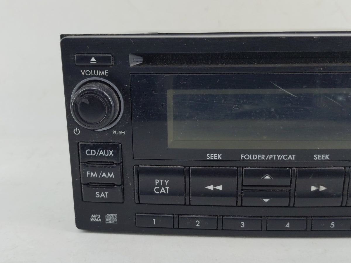 2011-2014 Subaru Impreza Radio AM FM Cd Player Receiver Replacement P/N:86201FG620 Fits 2011 2012 2013 2014 OEM Used Auto Pa
