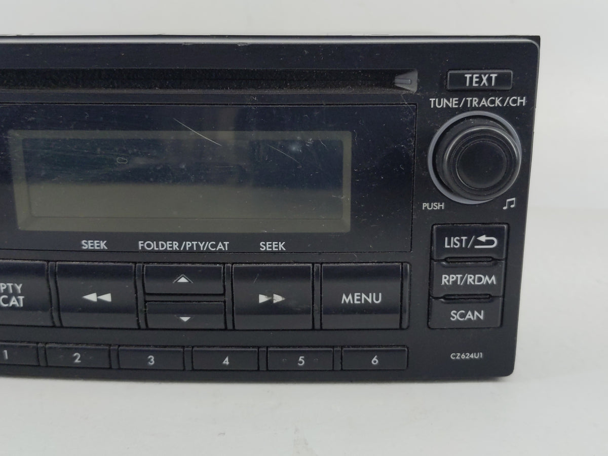 2011-2014 Subaru Impreza Radio AM FM Cd Player Receiver Replacement P/N:86201FG620 Fits 2011 2012 2013 2014 OEM Used Auto Pa
