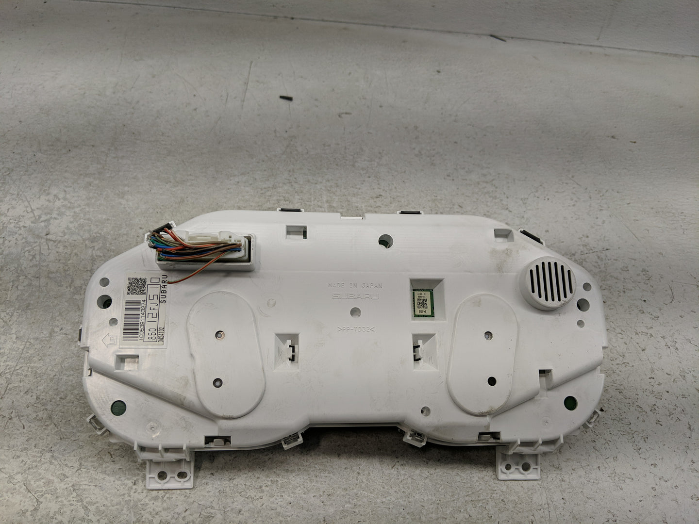 2014 Subaru Impreza Instrument Cluster Speedometer Gauges P/N:85012FJ510 Fits OEM Used Auto Parts - Oemusedautoparts1.com
