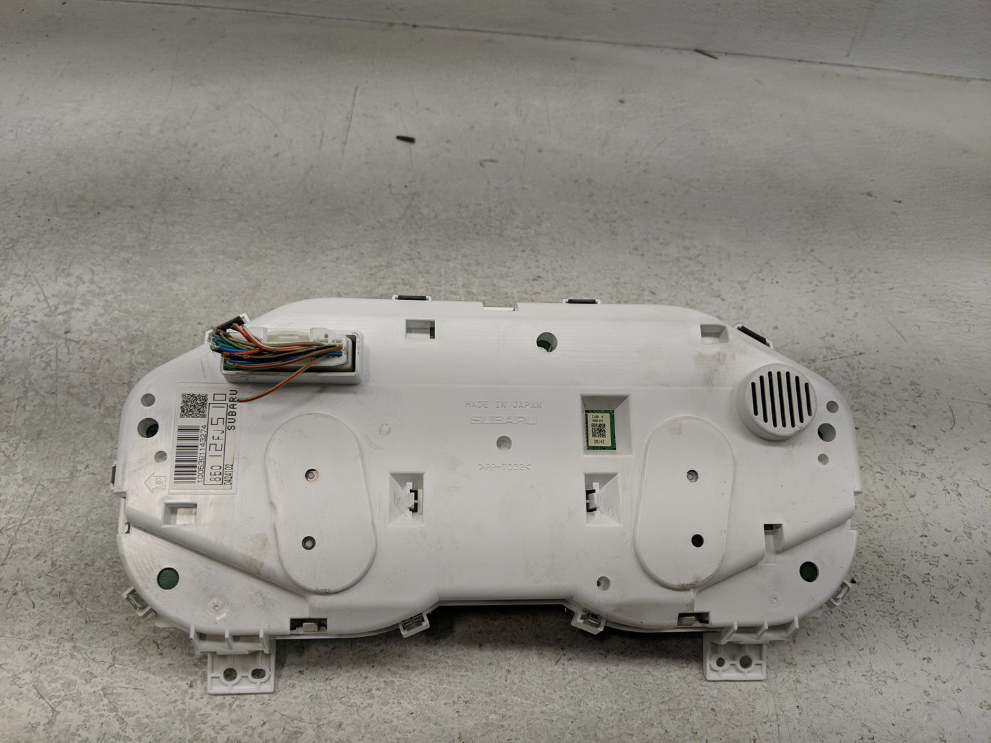2014 Subaru Impreza Instrument Cluster Speedometer Gauges P/N:85012FJ510 Fits OEM Used Auto Parts - Oemusedautoparts1.com