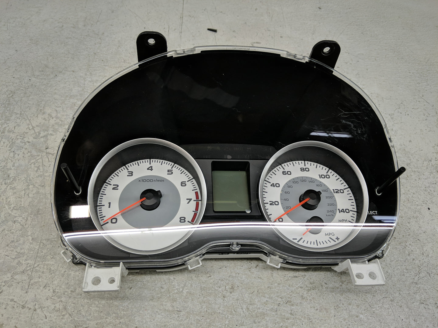 2014 Subaru Impreza Instrument Cluster Speedometer Gauges P/N:85012FJ510 Fits OEM Used Auto Parts - Oemusedautoparts1.com