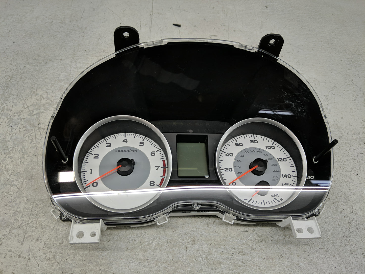 2014 Subaru Impreza Instrument Cluster Speedometer Gauges P/N:85012FJ510 Fits OEM Used Auto Parts - Oemusedautoparts1.com