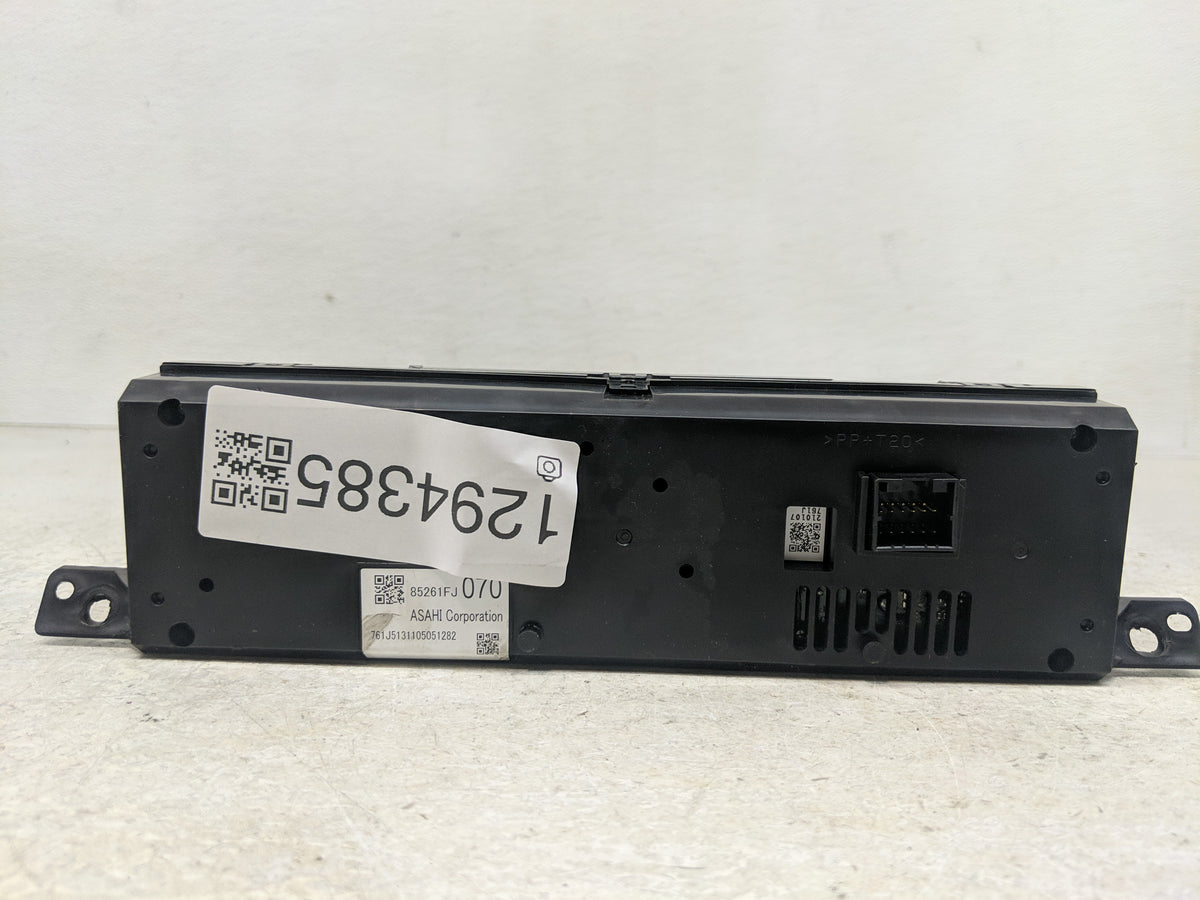 2012-2016 Subaru Impreza Information Radio Display Screen 1294385 - Oemusedautoparts1.com