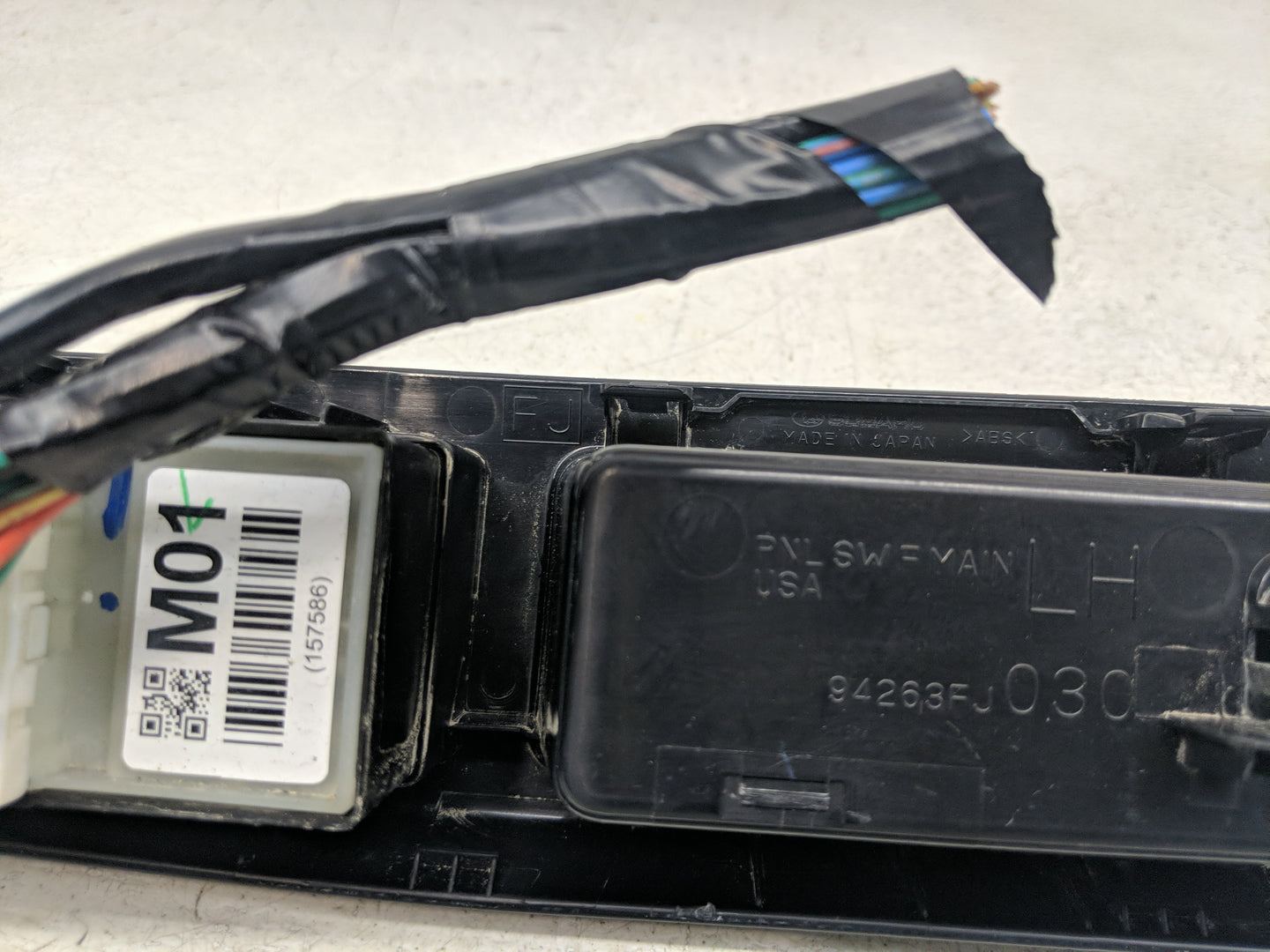 2014 Subaru Impreza Master Power Window Switch Replacement Driver Side Left P/N:83071-AJ010 Fits OEM Used Auto Parts - Oemus