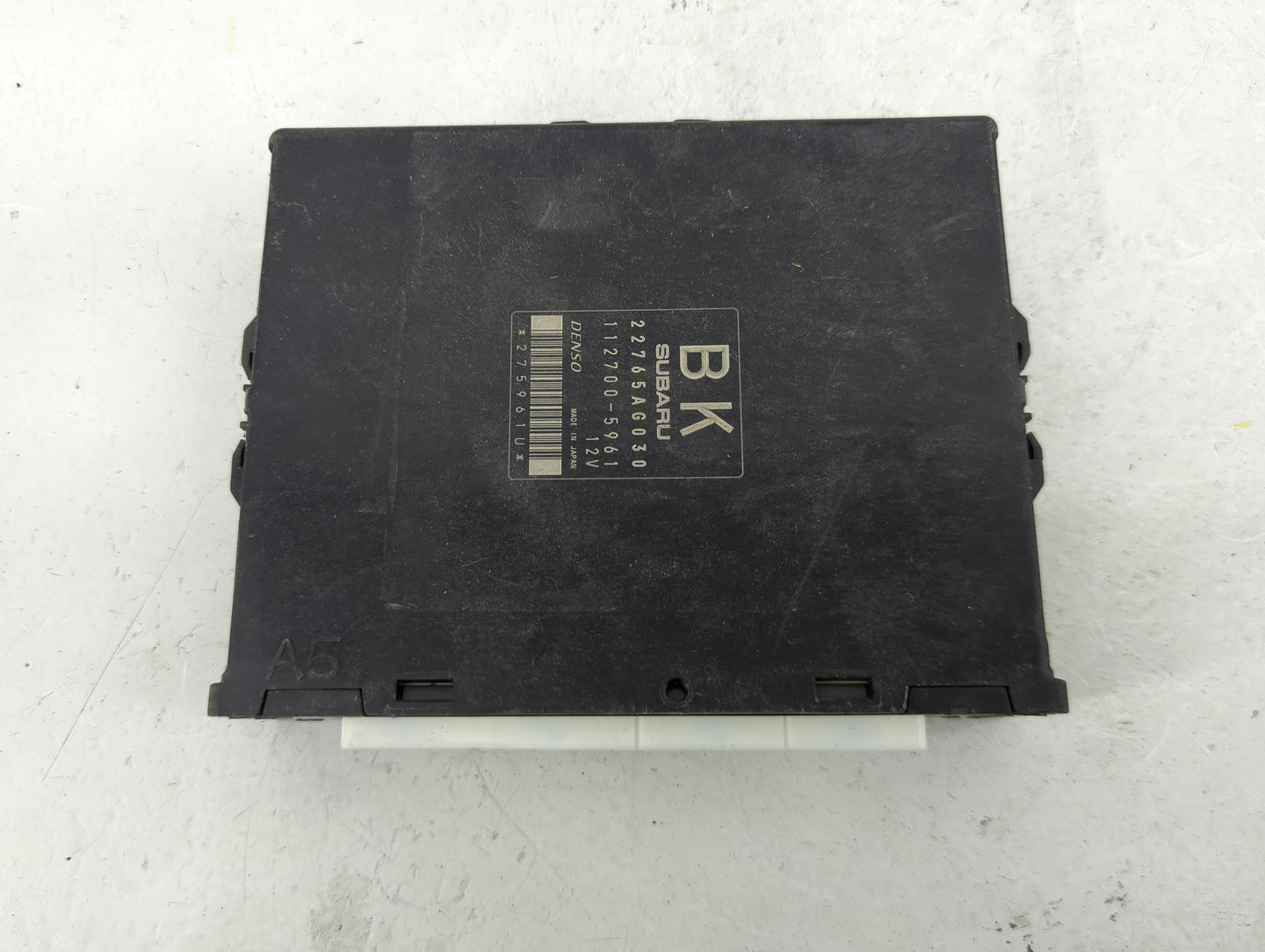 2014 Subaru Impreza PCM Engine Control Computer ECU ECM PCU OEM P/N:112700-5961 22765AG030 Fits OEM Used Auto Parts - Oemuse