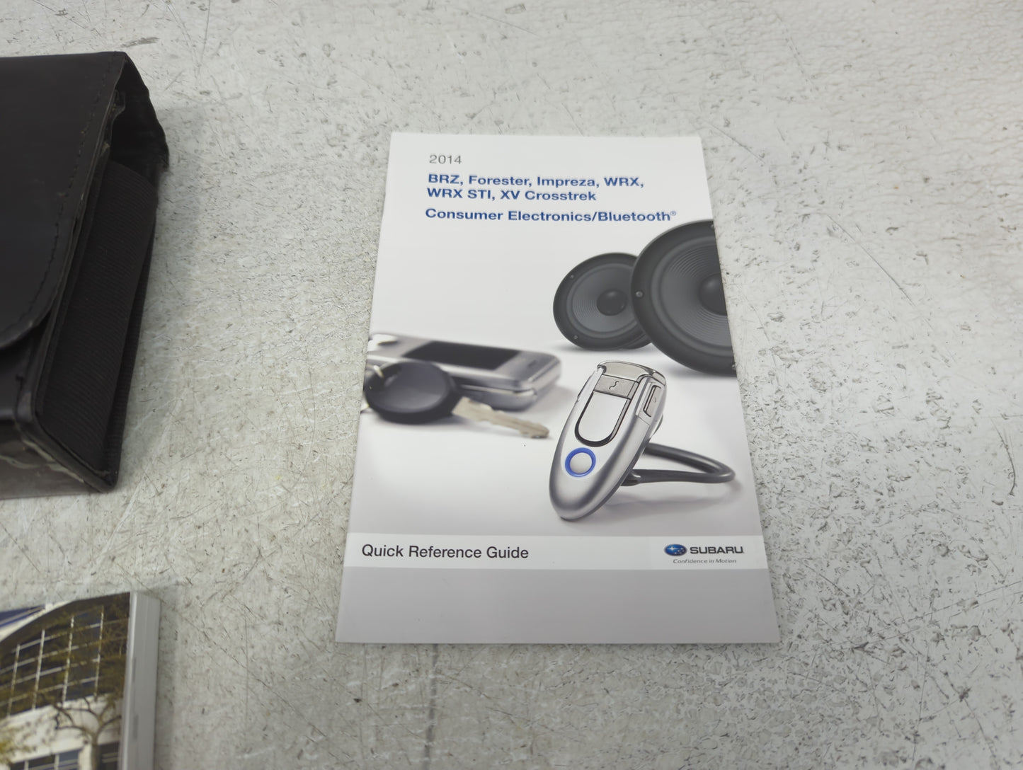 2014 Subaru Impreza Owners Manual Book Guide P/N:A1170BE-B OEM Used Auto Parts - Oemusedautoparts1.com