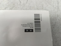 2014 Subaru Impreza Owners Manual Book Guide P/N:A1170BE-B OEM Used Auto Parts - Oemusedautoparts1.com