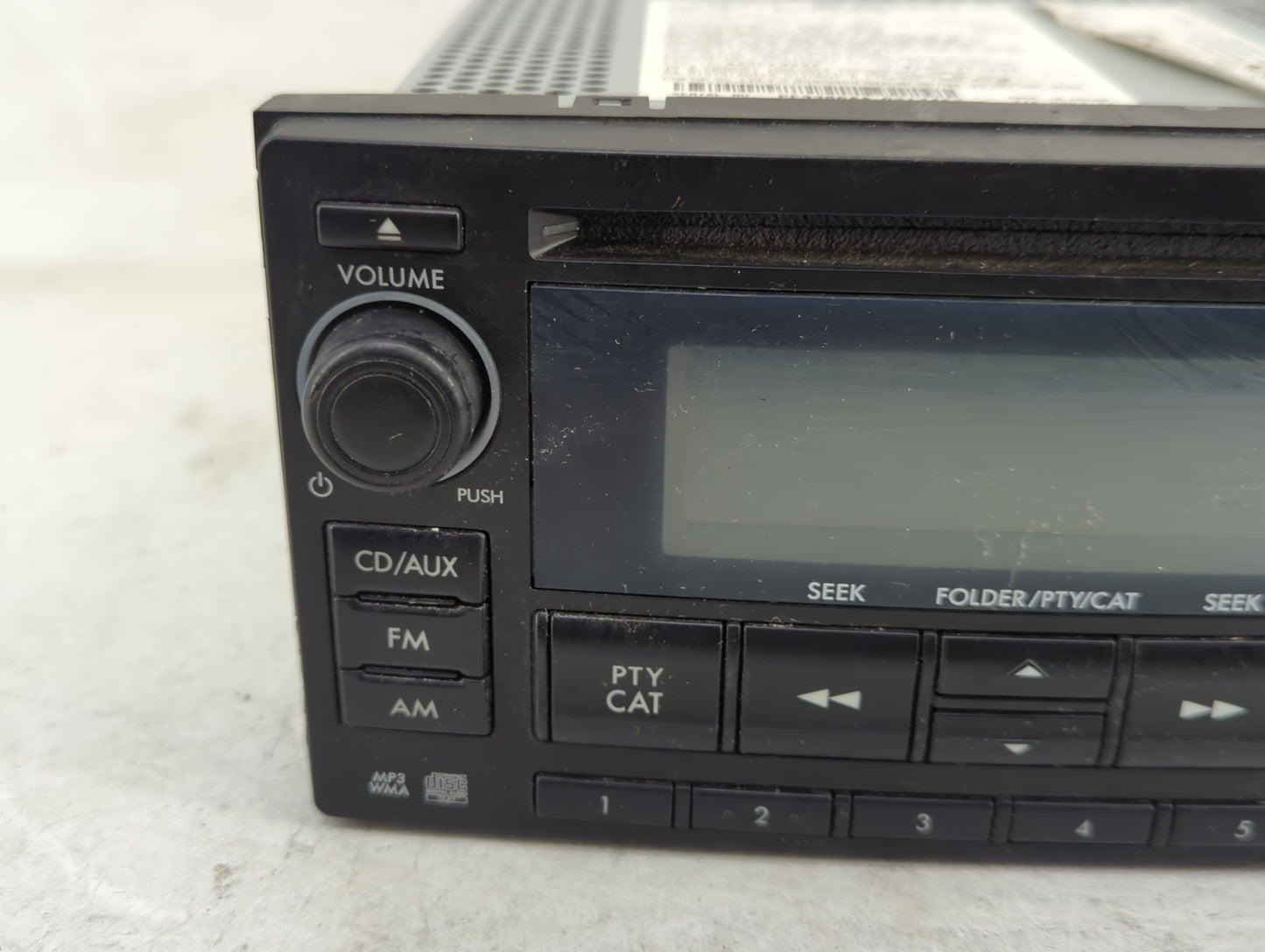 2012-2014 Subaru Impreza Radio AM FM Cd Player Receiver Replacement P/N:86201FJ620 Fits Fits 2012 2013 2014 OEM Used Auto Pa