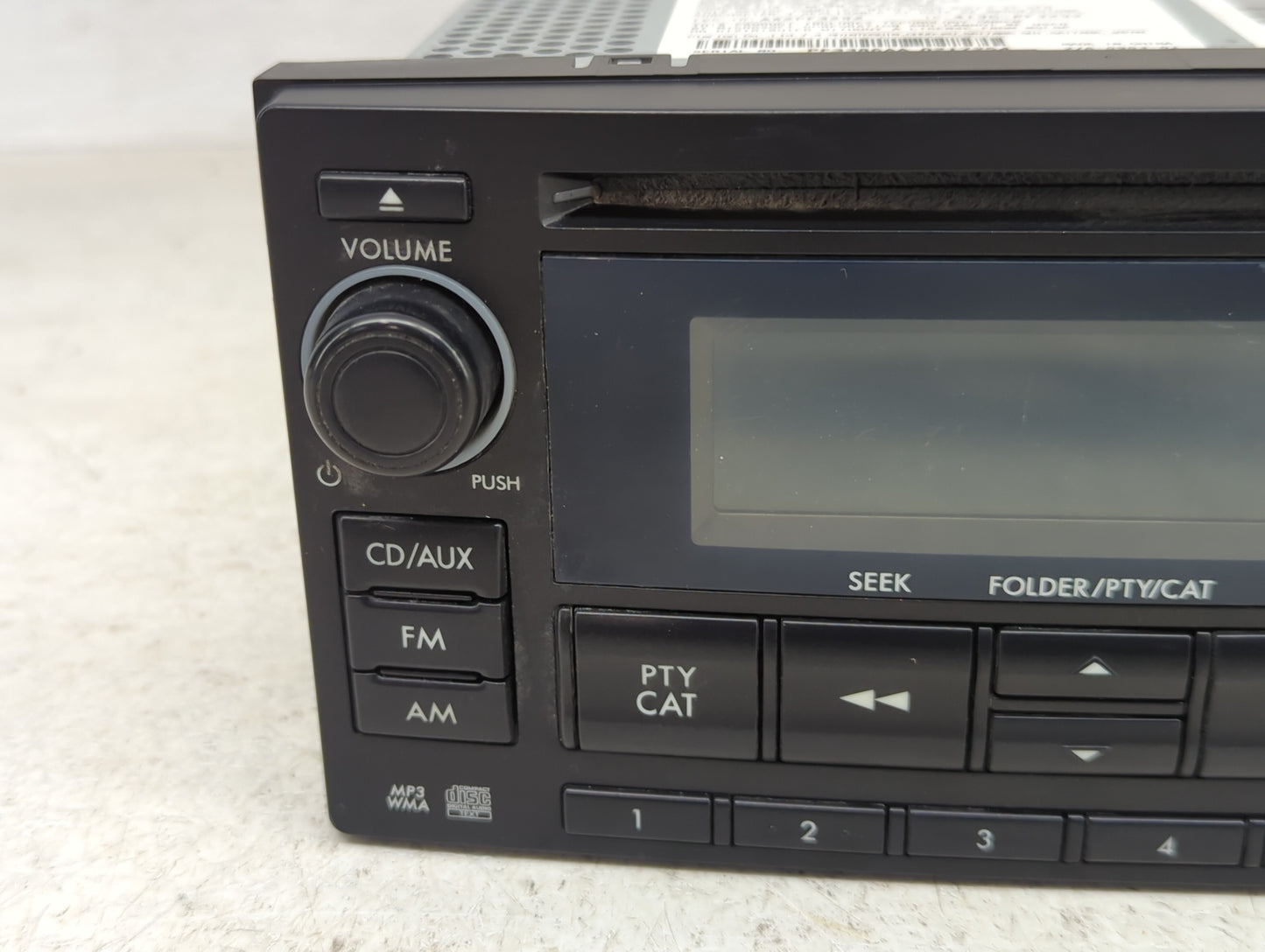 2014 Subaru Impreza Radio AM FM Cd Player Receiver Replacement P/N:86201FJ620 Fits OEM Used Auto Parts - Oemusedautoparts1.c