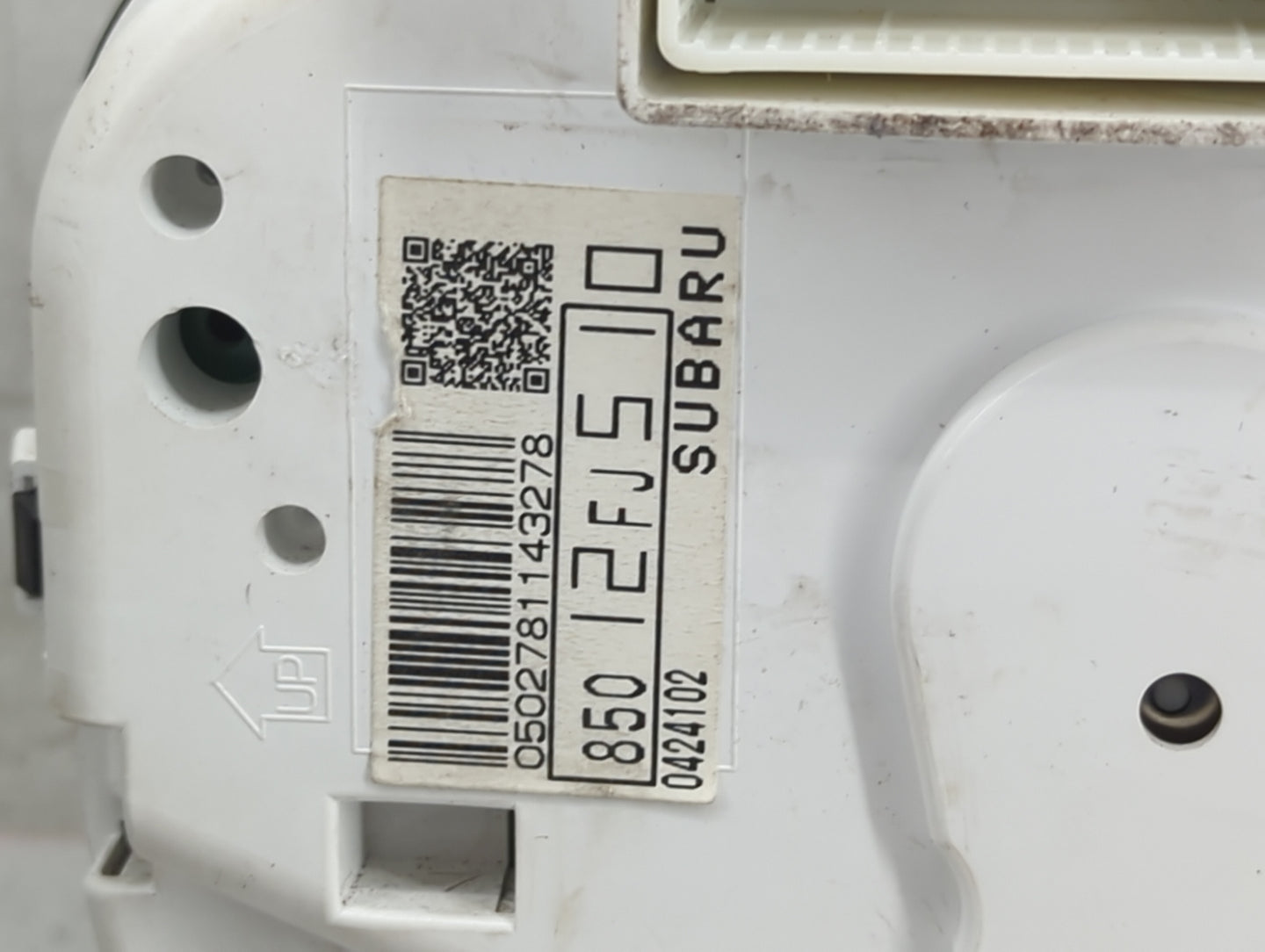 2014 Subaru Impreza Instrument Cluster Speedometer Gauges P/N:85012FJ5 Fits OEM Used Auto Parts - Oemusedautoparts1.com